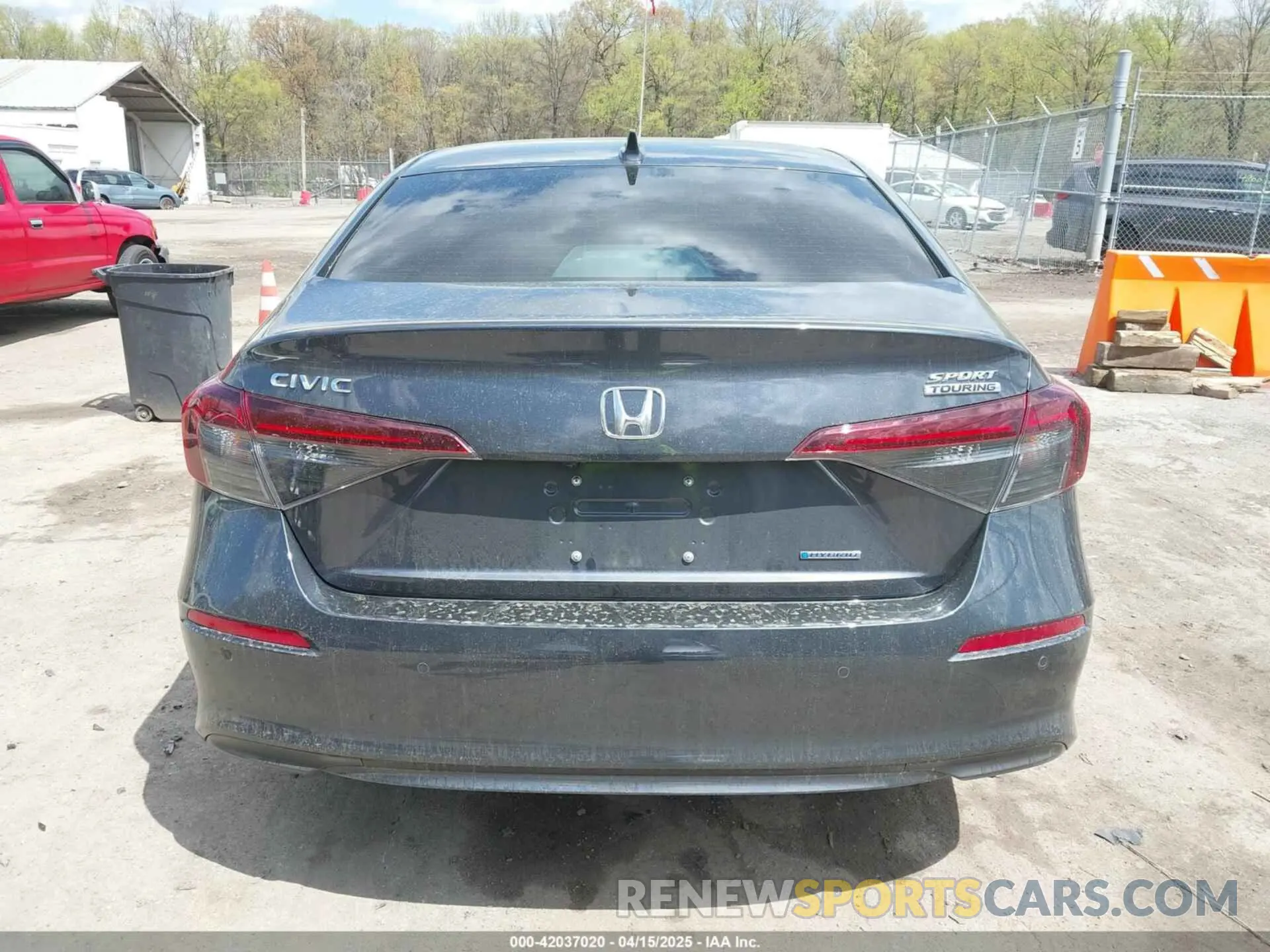 16 Photograph of a damaged car 2HGFE4F84SH302357 HONDA CIVIC  HYBRID 2025