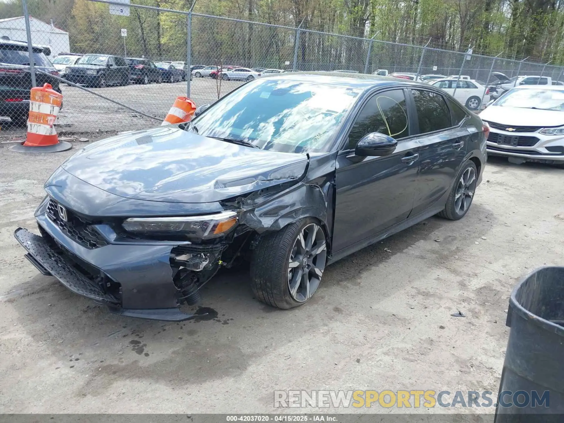 2 Photograph of a damaged car 2HGFE4F84SH302357 HONDA CIVIC  HYBRID 2025
