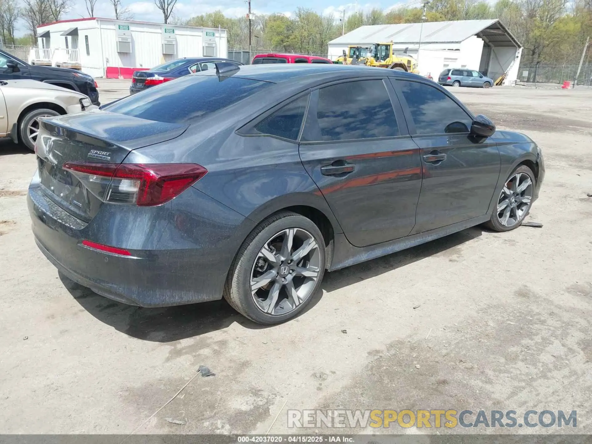4 Photograph of a damaged car 2HGFE4F84SH302357 HONDA CIVIC  HYBRID 2025