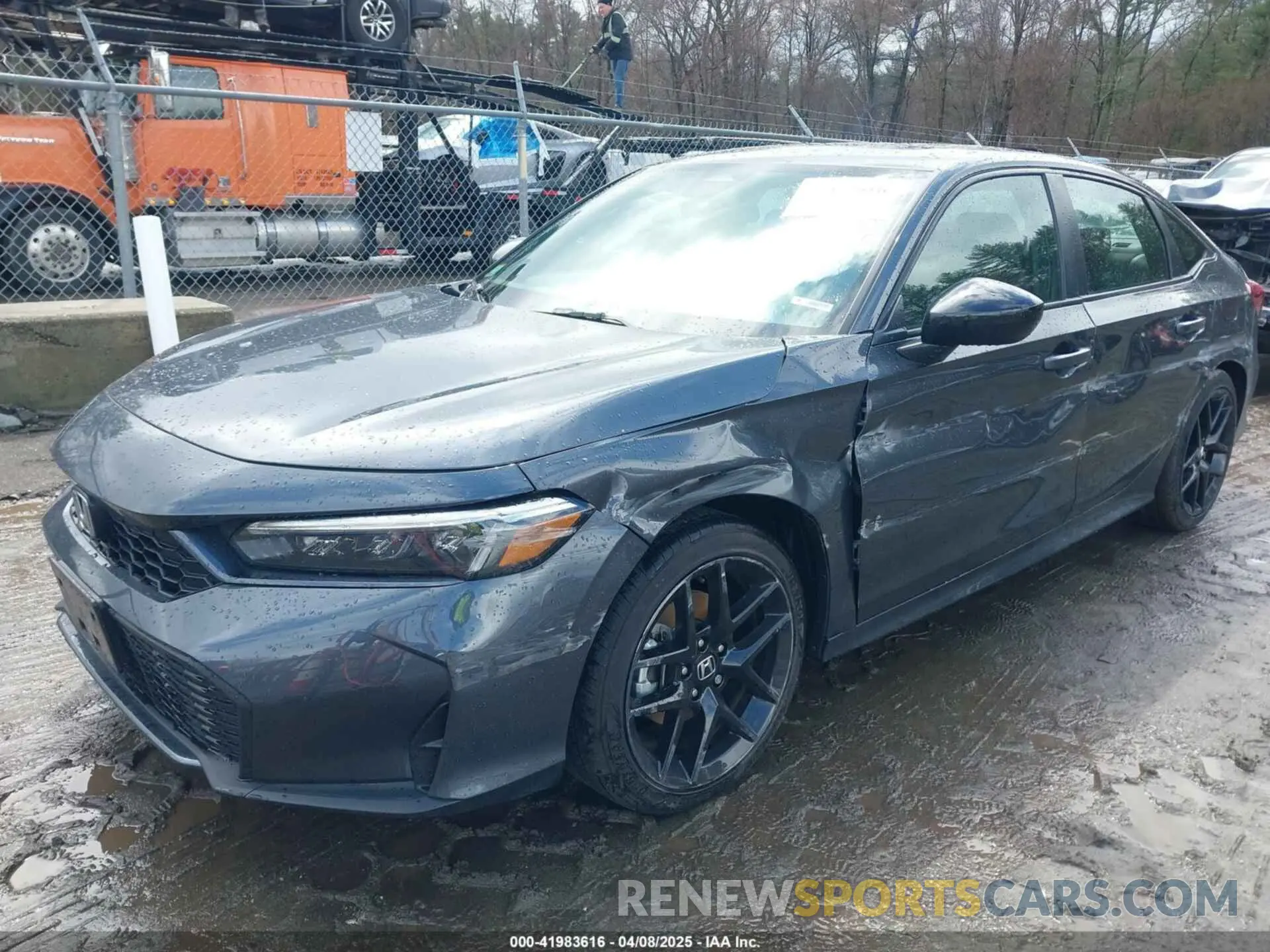 2 Photograph of a damaged car 2HGFE4F84SH307655 HONDA CIVIC  HYBRID 2025