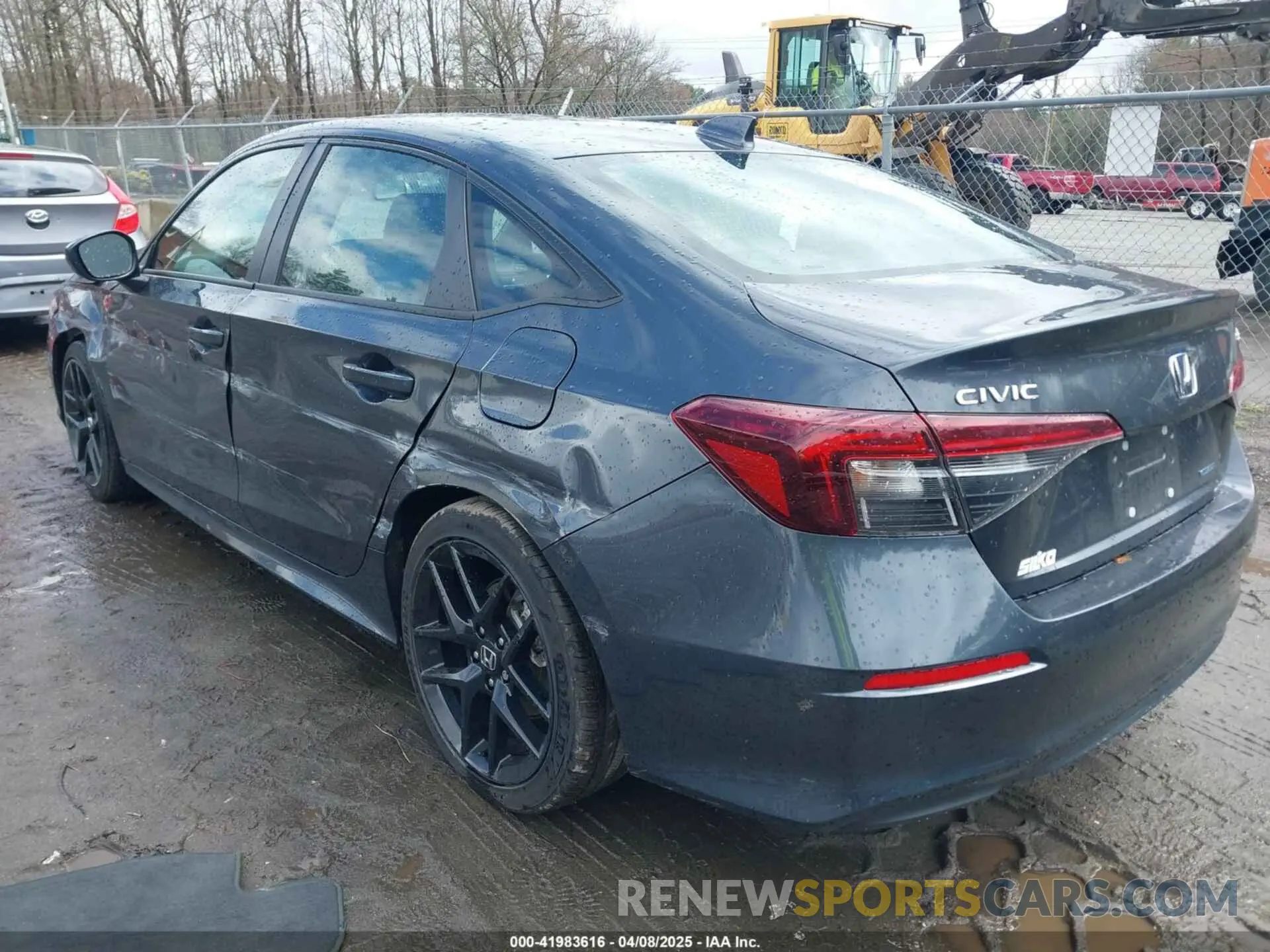 3 Photograph of a damaged car 2HGFE4F84SH307655 HONDA CIVIC  HYBRID 2025
