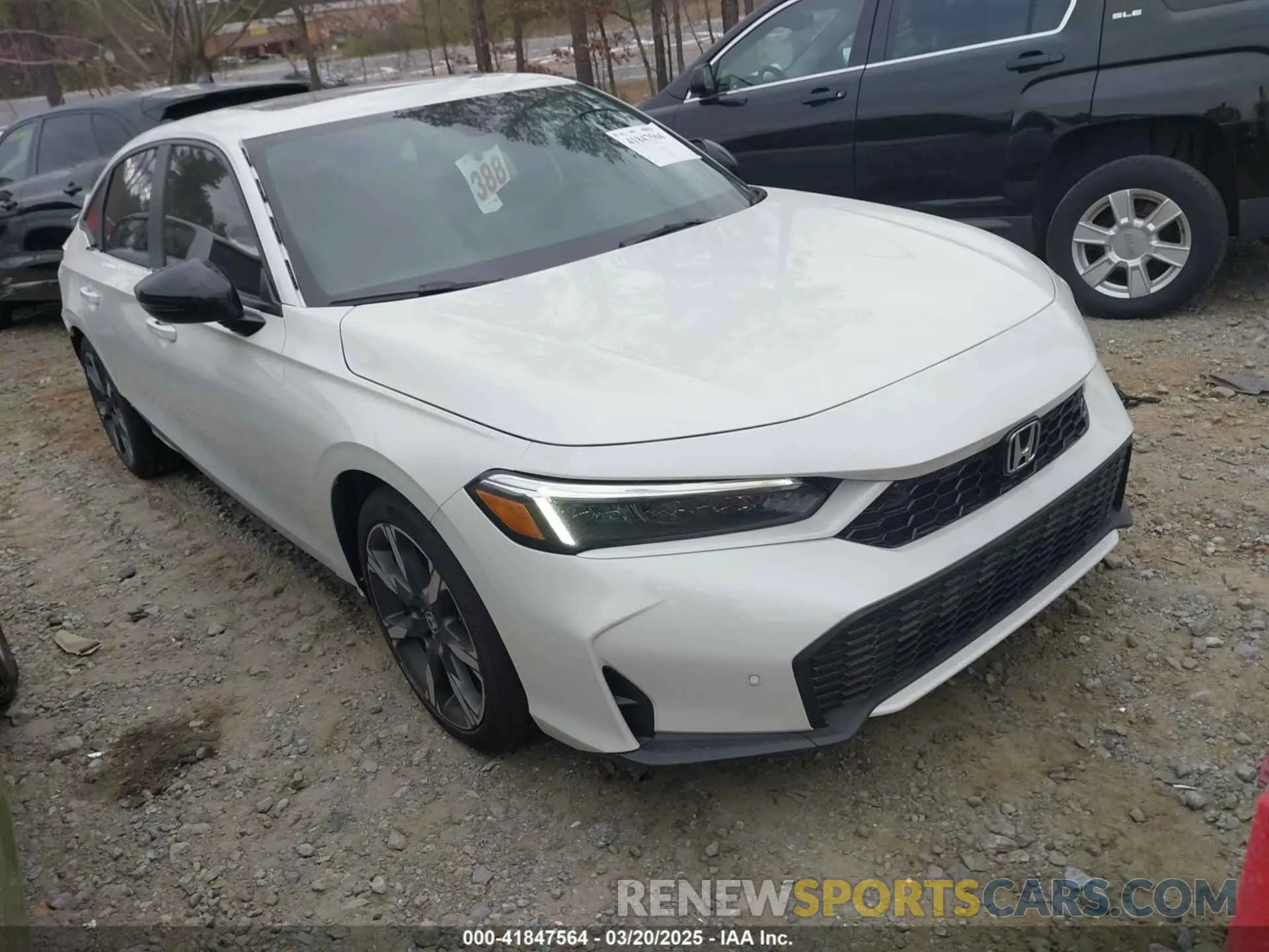 1 Photograph of a damaged car 2HGFE4F84SH318803 HONDA CIVIC  HYBRID 2025