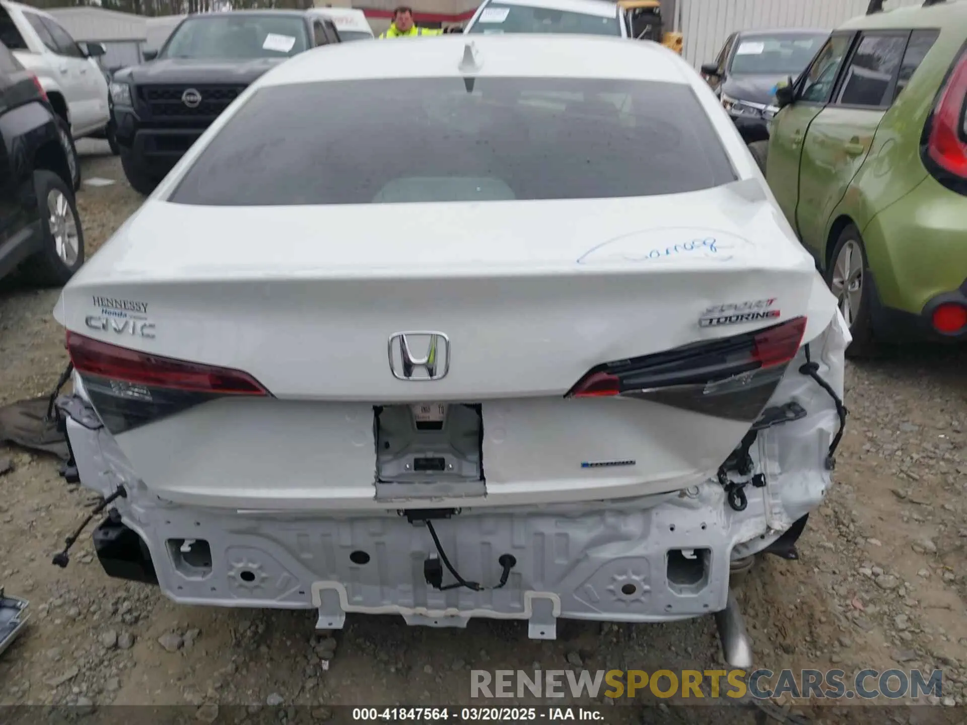 16 Photograph of a damaged car 2HGFE4F84SH318803 HONDA CIVIC  HYBRID 2025