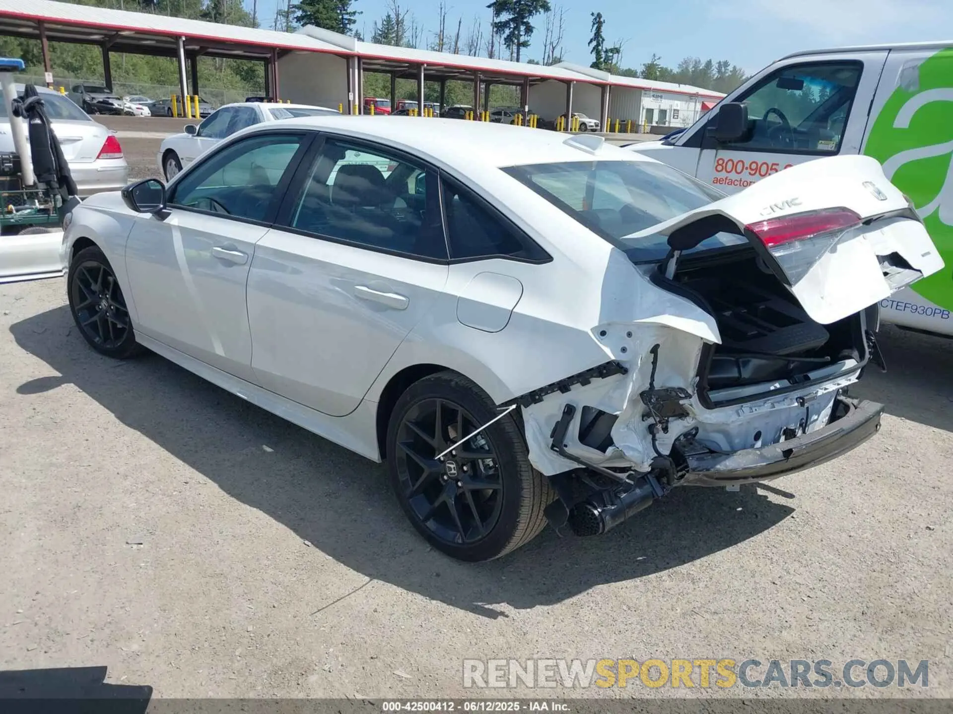3 Photograph of a damaged car 2HGFE4F84SH332507 HONDA CIVIC HYBRID 2025