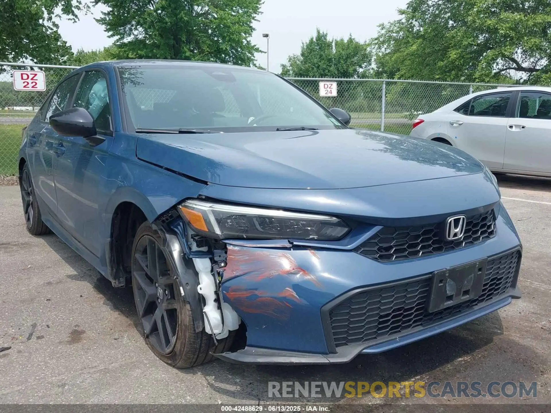 1 Photograph of a damaged car 2HGFE4F85SH306997 HONDA CIVIC HYBRID 2025