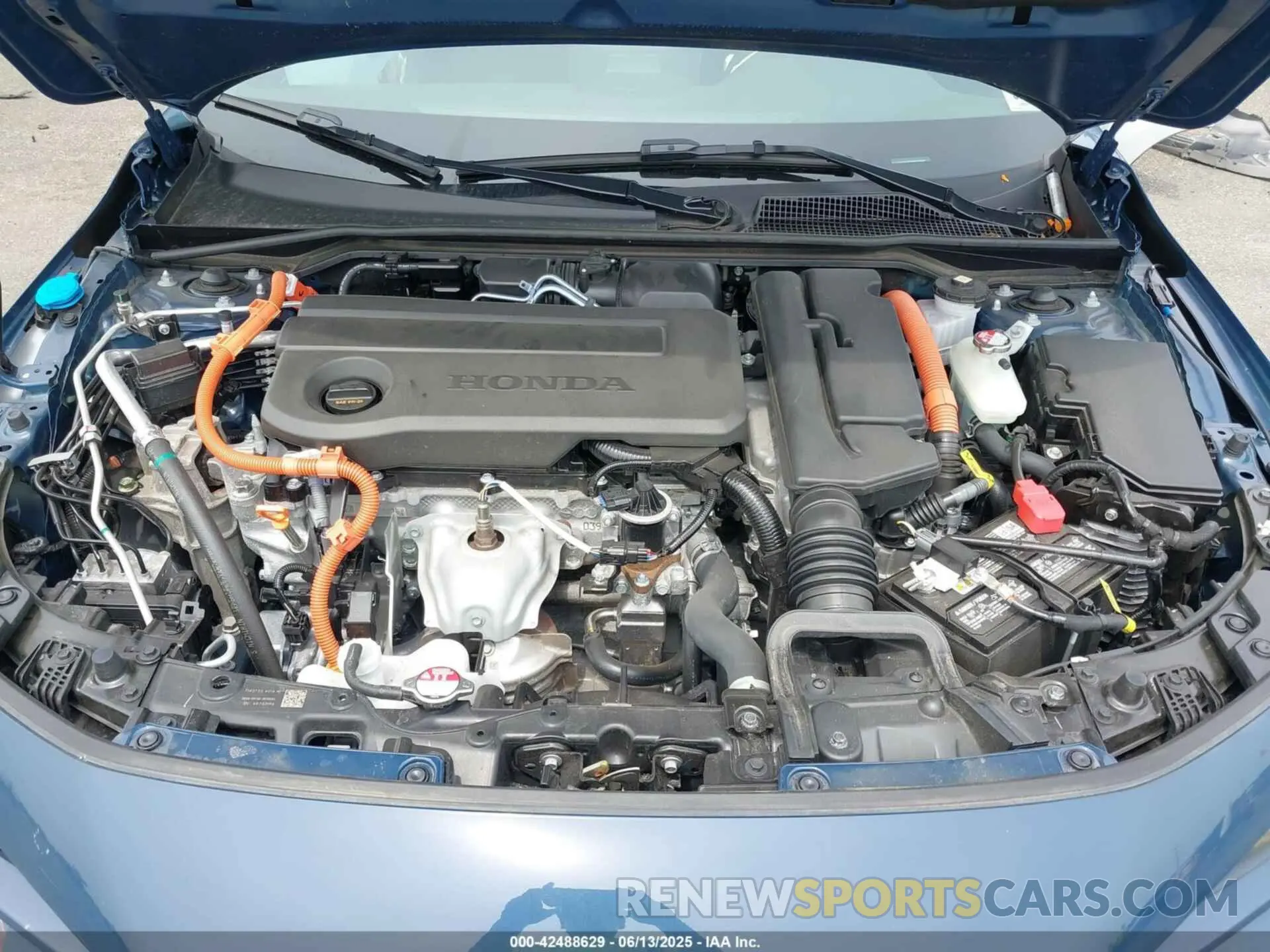 10 Photograph of a damaged car 2HGFE4F85SH306997 HONDA CIVIC HYBRID 2025