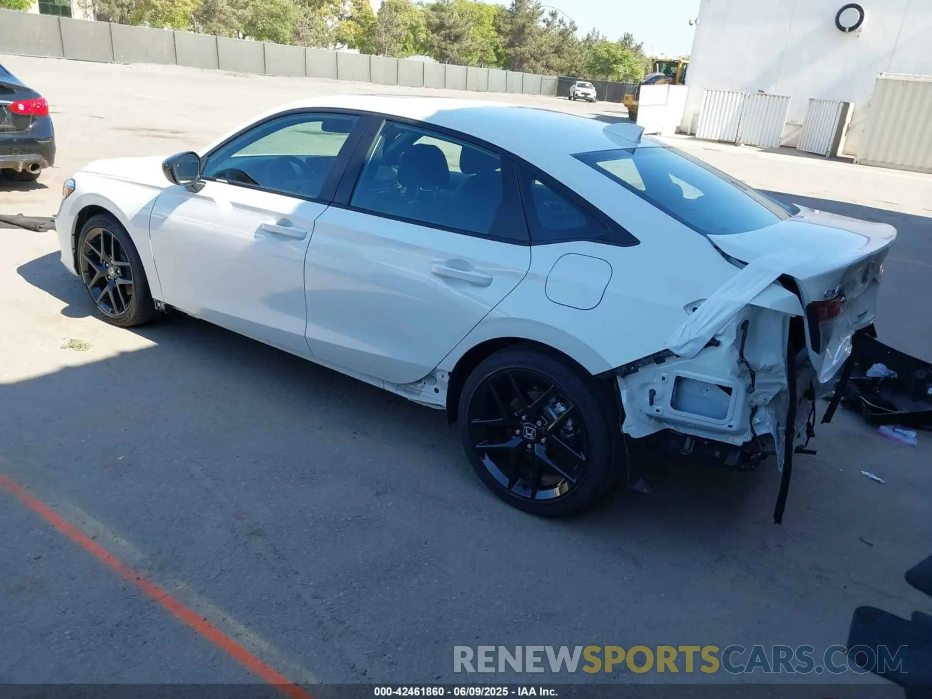 3 Photograph of a damaged car 2HGFE4F85SH322181 HONDA CIVIC HYBRID 2025