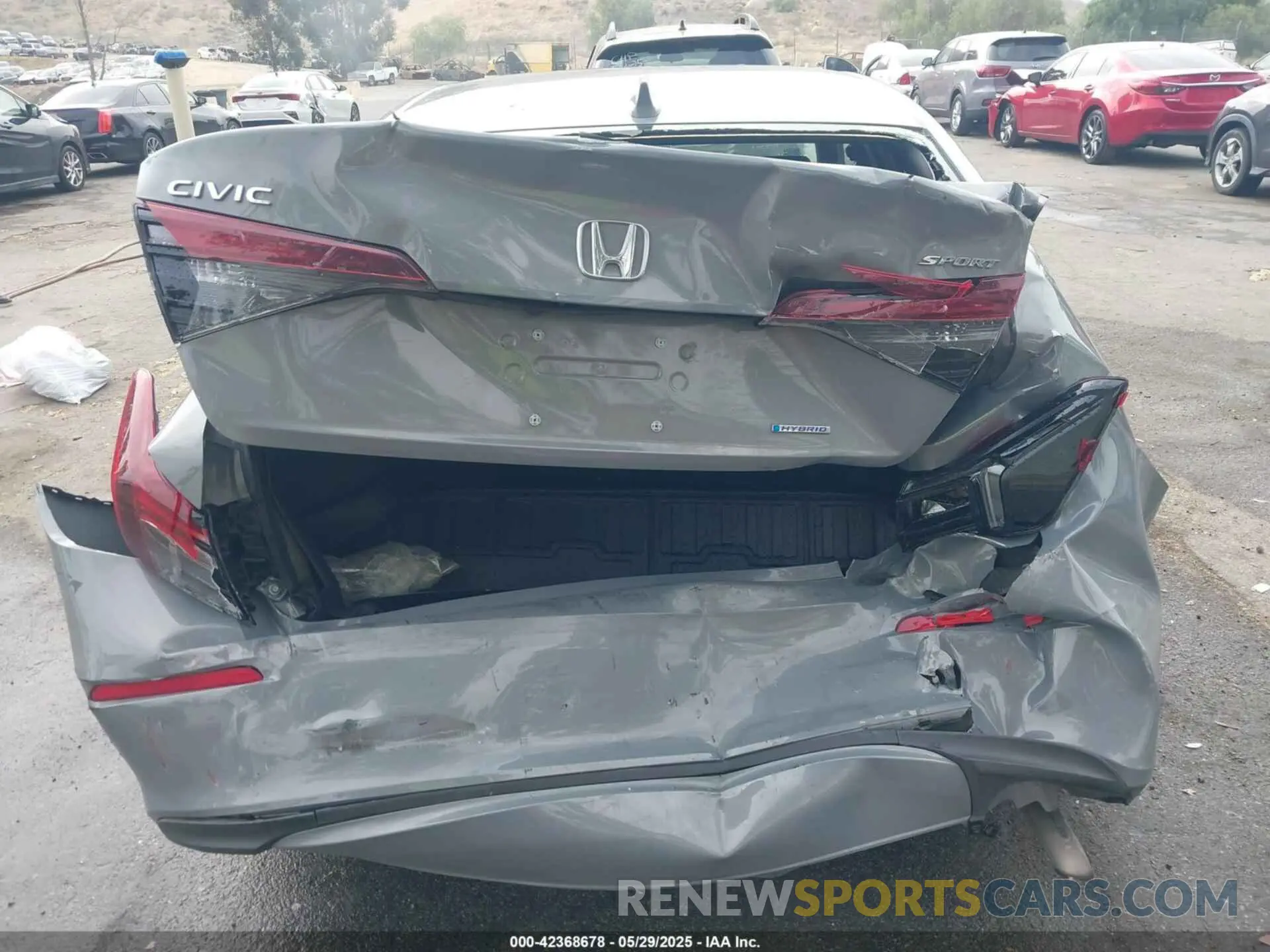 16 Photograph of a damaged car 2HGFE4F85SH327526 HONDA CIVIC HYBRID 2025