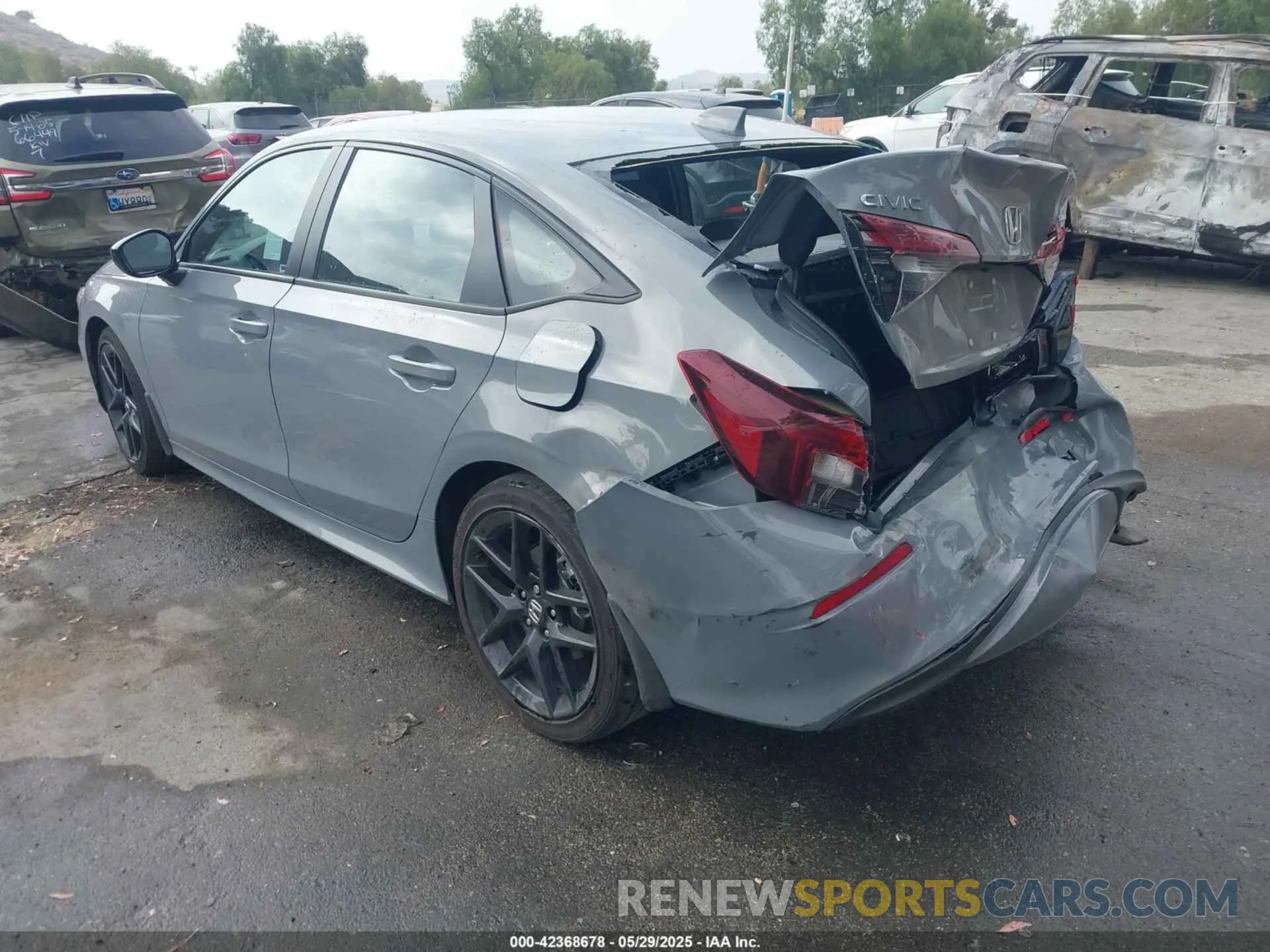 3 Photograph of a damaged car 2HGFE4F85SH327526 HONDA CIVIC HYBRID 2025