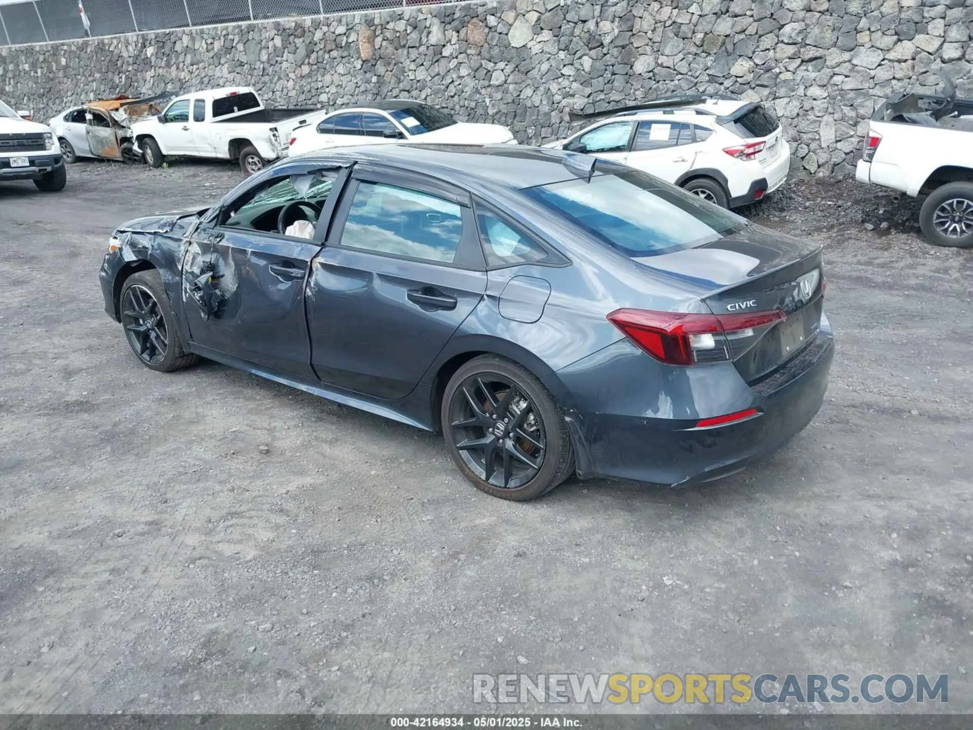 3 Photograph of a damaged car 2HGFE4F86SH302702 HONDA CIVIC  HYBRID 2025