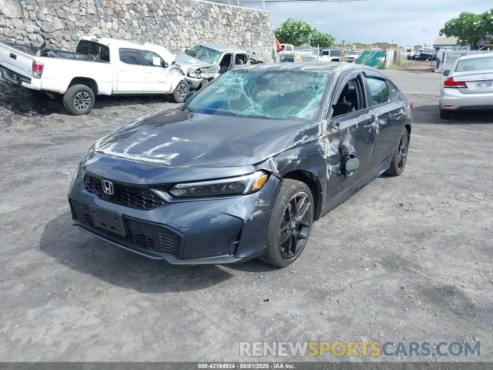 6 Photograph of a damaged car 2HGFE4F86SH302702 HONDA CIVIC  HYBRID 2025