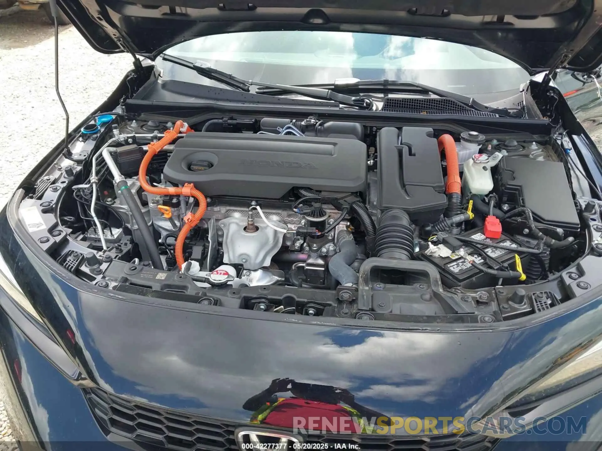 10 Photograph of a damaged car 2HGFE4F86SH305860 HONDA CIVIC HYBRID 2025