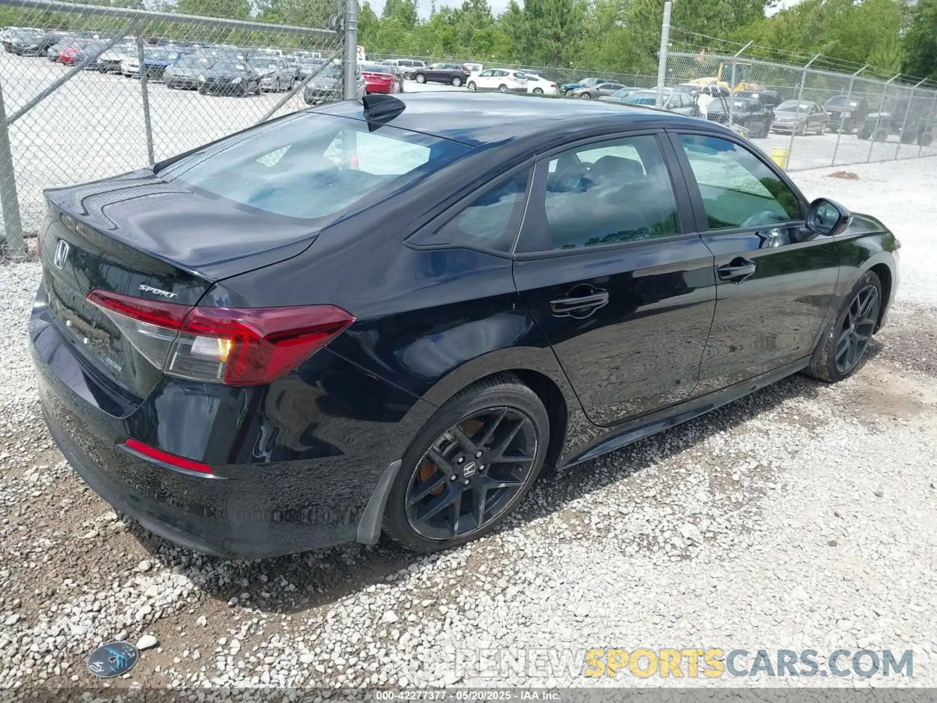4 Photograph of a damaged car 2HGFE4F86SH305860 HONDA CIVIC HYBRID 2025