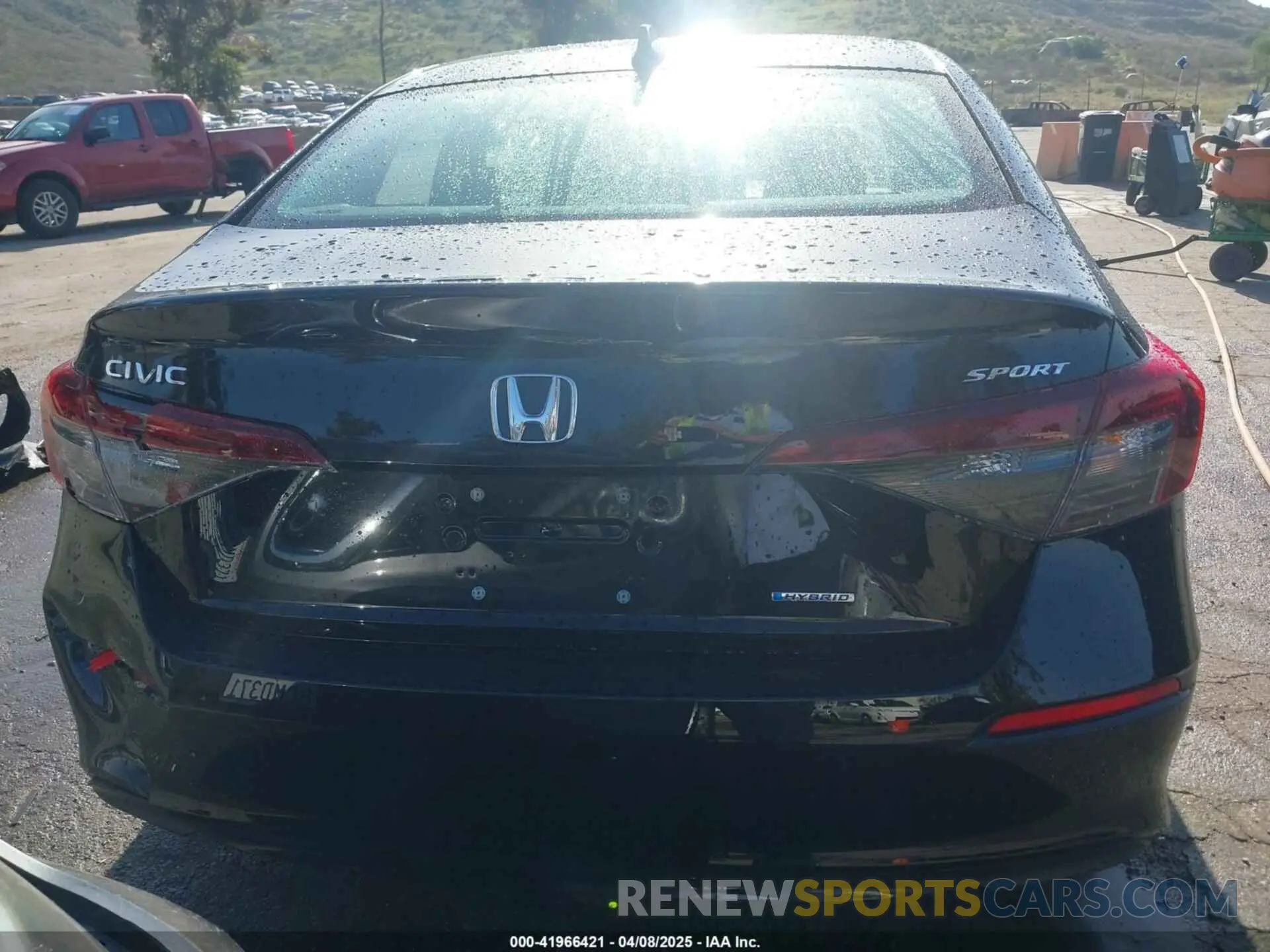 16 Photograph of a damaged car 2HGFE4F86SH322626 HONDA CIVIC  HYBRID 2025