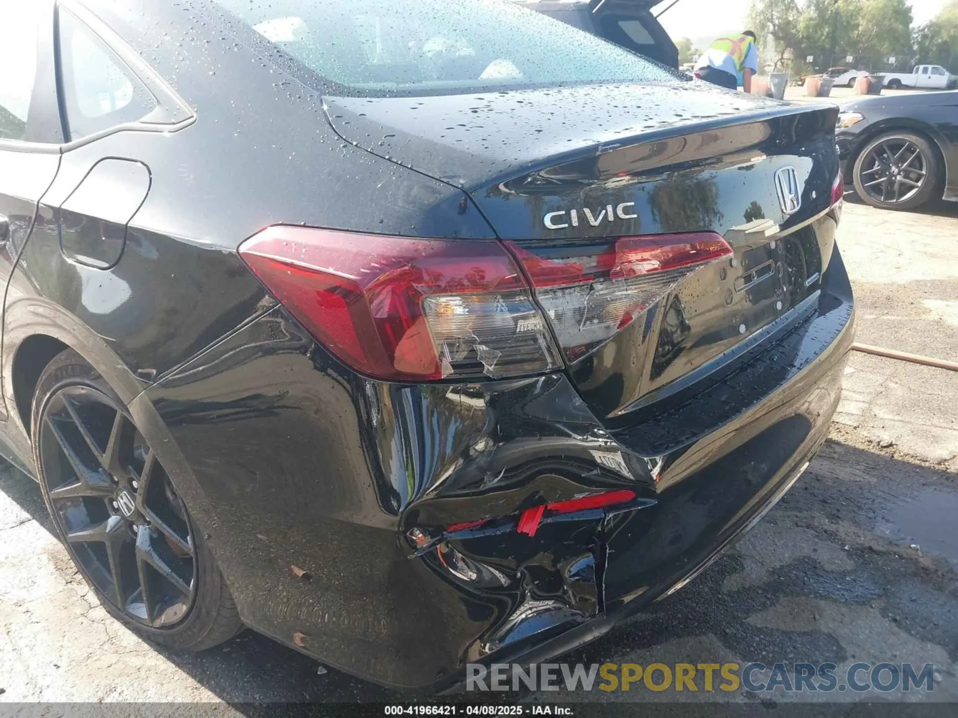 21 Photograph of a damaged car 2HGFE4F86SH322626 HONDA CIVIC  HYBRID 2025