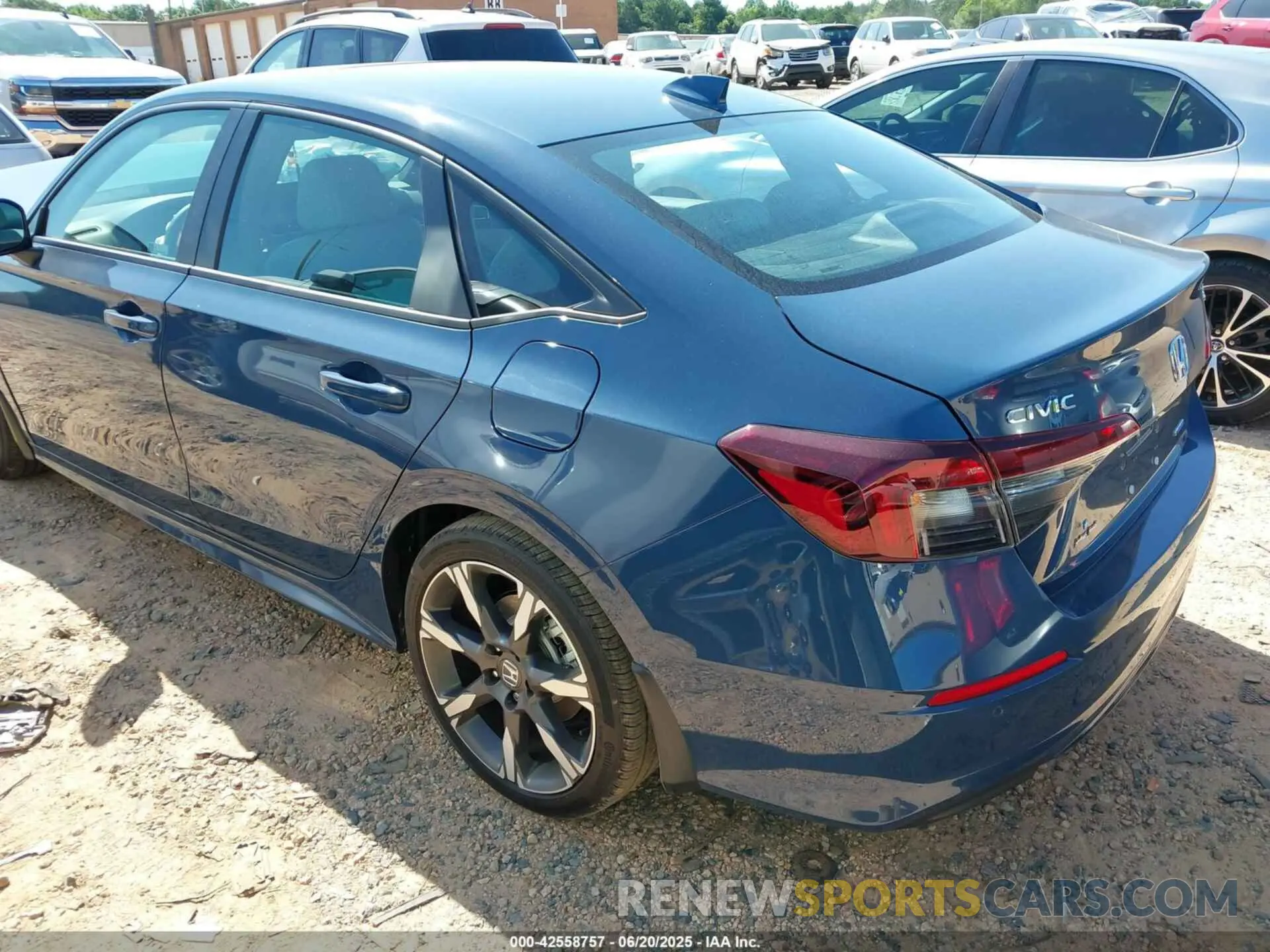 3 Photograph of a damaged car 2HGFE4F86SH348076 HONDA CIVIC HYBRID 2025
