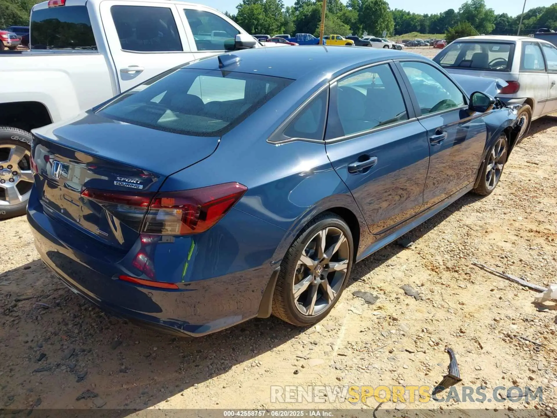 4 Photograph of a damaged car 2HGFE4F86SH348076 HONDA CIVIC HYBRID 2025