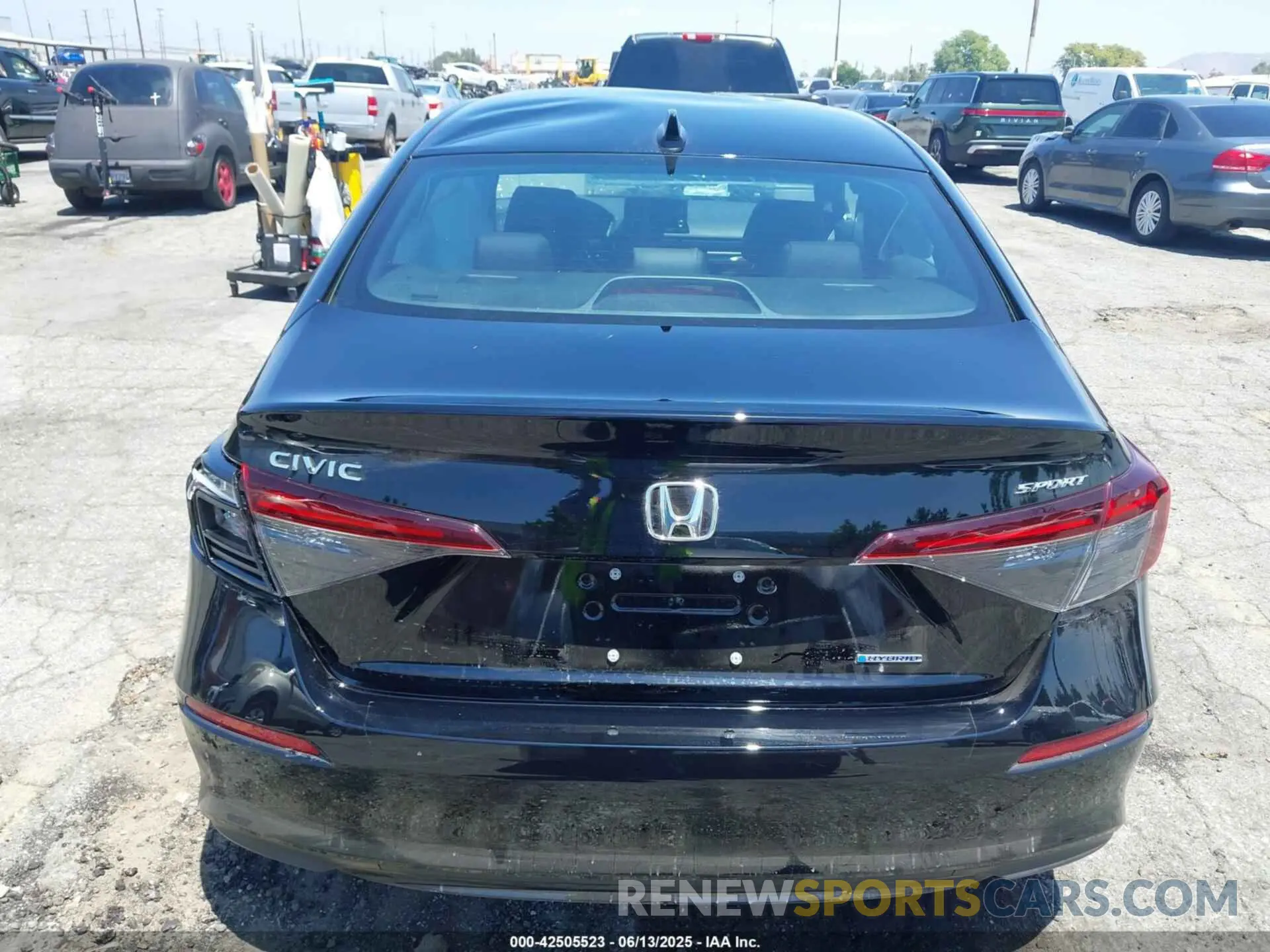 16 Photograph of a damaged car 2HGFE4F86SH350104 HONDA CIVIC HYBRID 2025