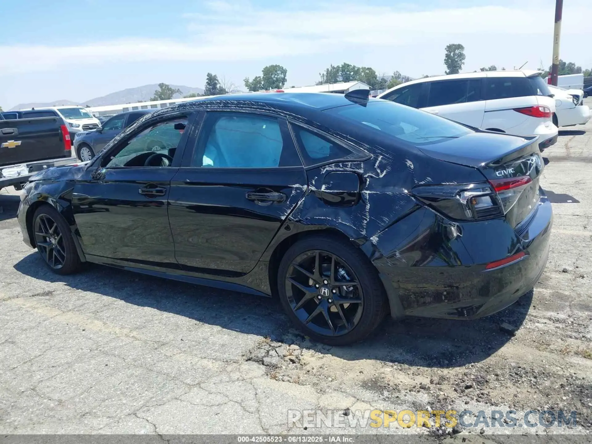 3 Photograph of a damaged car 2HGFE4F86SH350104 HONDA CIVIC HYBRID 2025