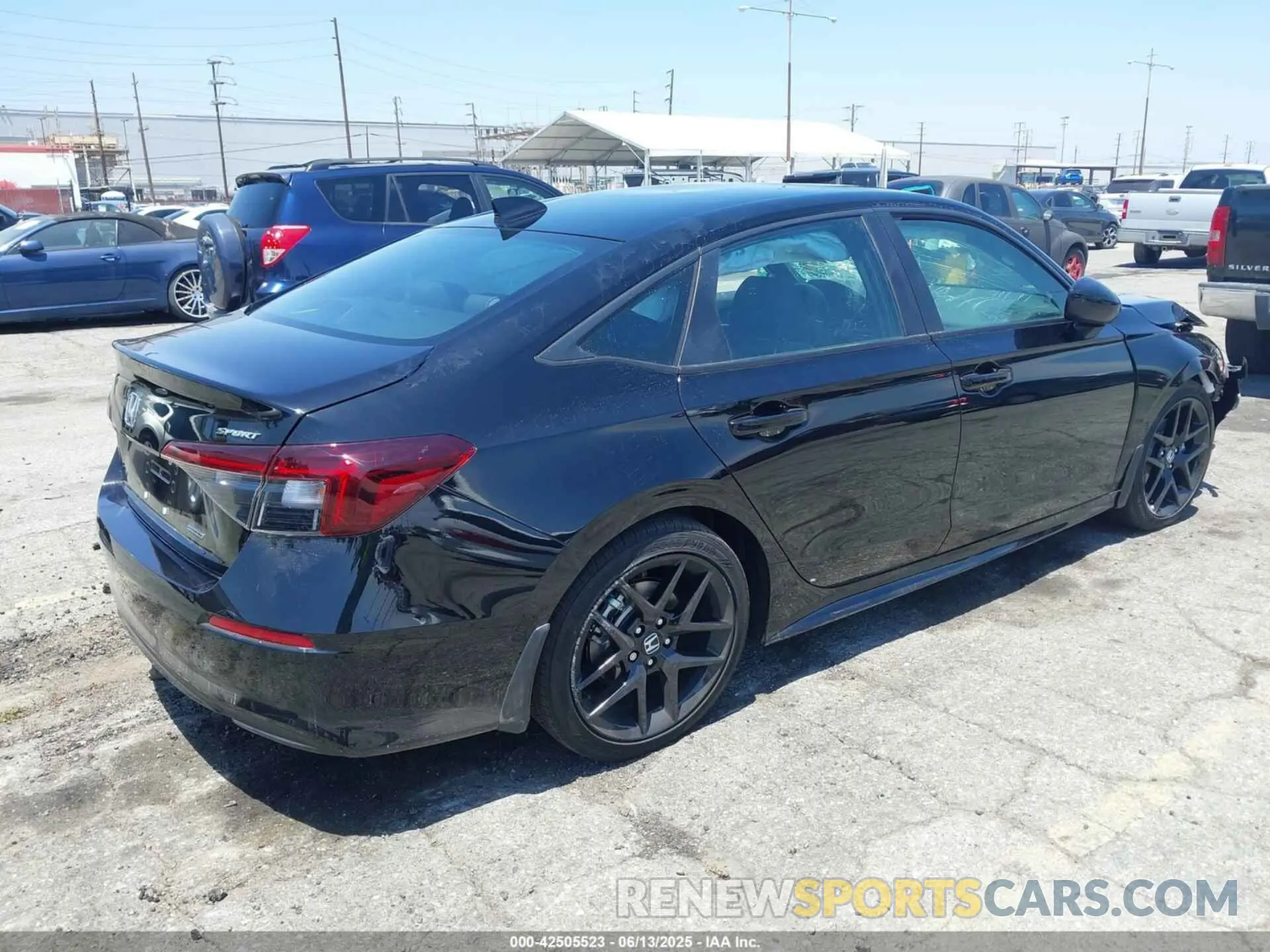 4 Photograph of a damaged car 2HGFE4F86SH350104 HONDA CIVIC HYBRID 2025