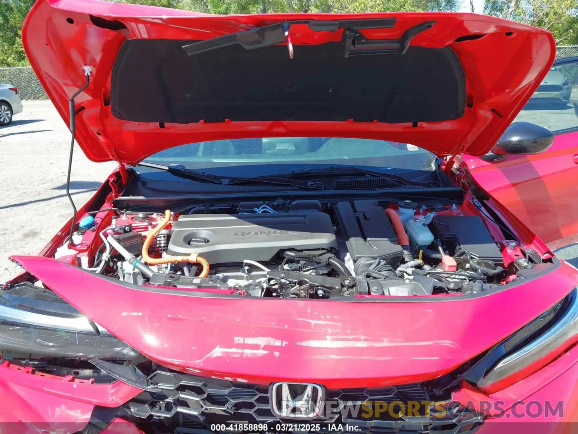 10 Photograph of a damaged car 2HGFE4F87SH305365 HONDA CIVIC  HYBRID 2025