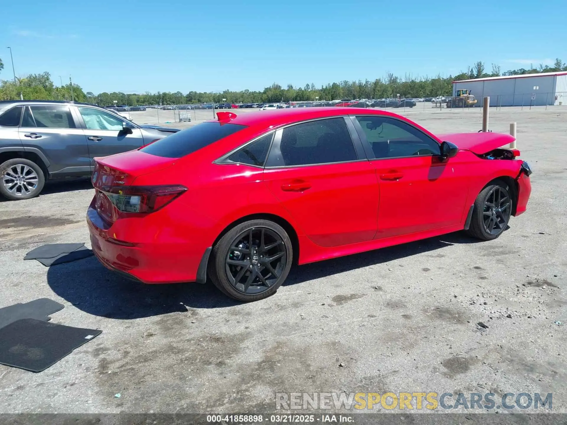 4 Photograph of a damaged car 2HGFE4F87SH305365 HONDA CIVIC  HYBRID 2025