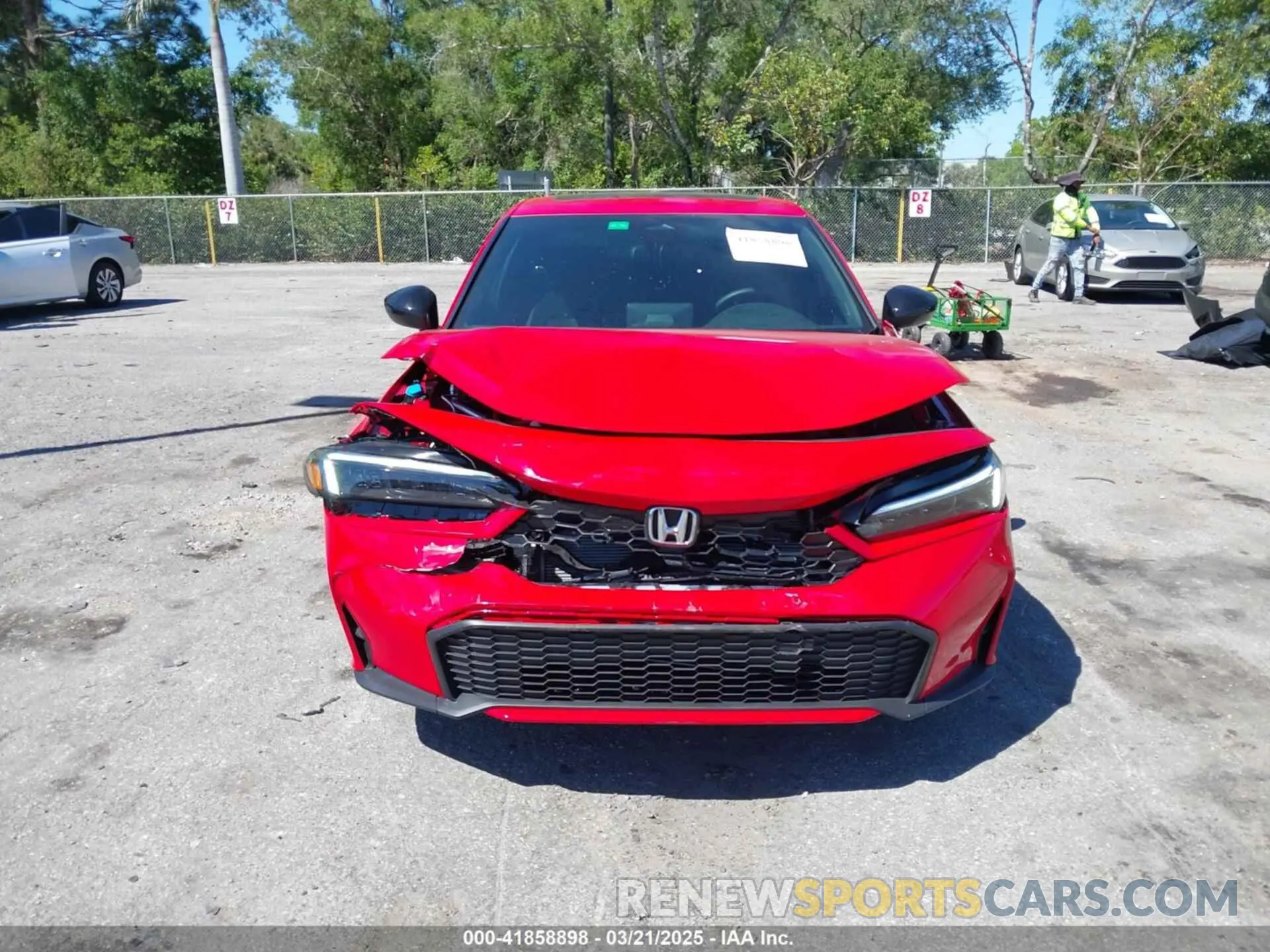 6 Photograph of a damaged car 2HGFE4F87SH305365 HONDA CIVIC  HYBRID 2025