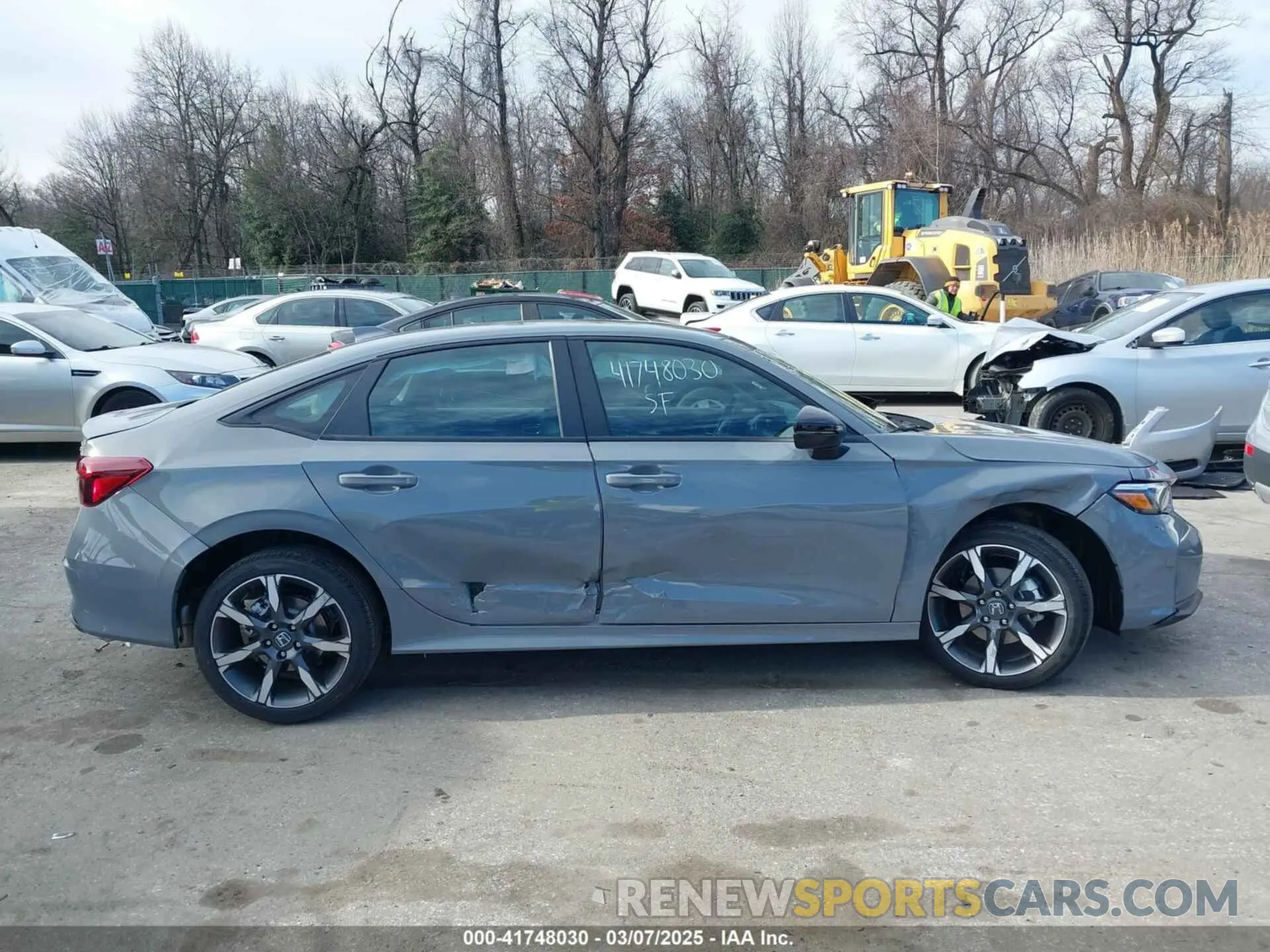 13 Photograph of a damaged car 2HGFE4F87SH325177 HONDA CIVIC  HYBRID 2025