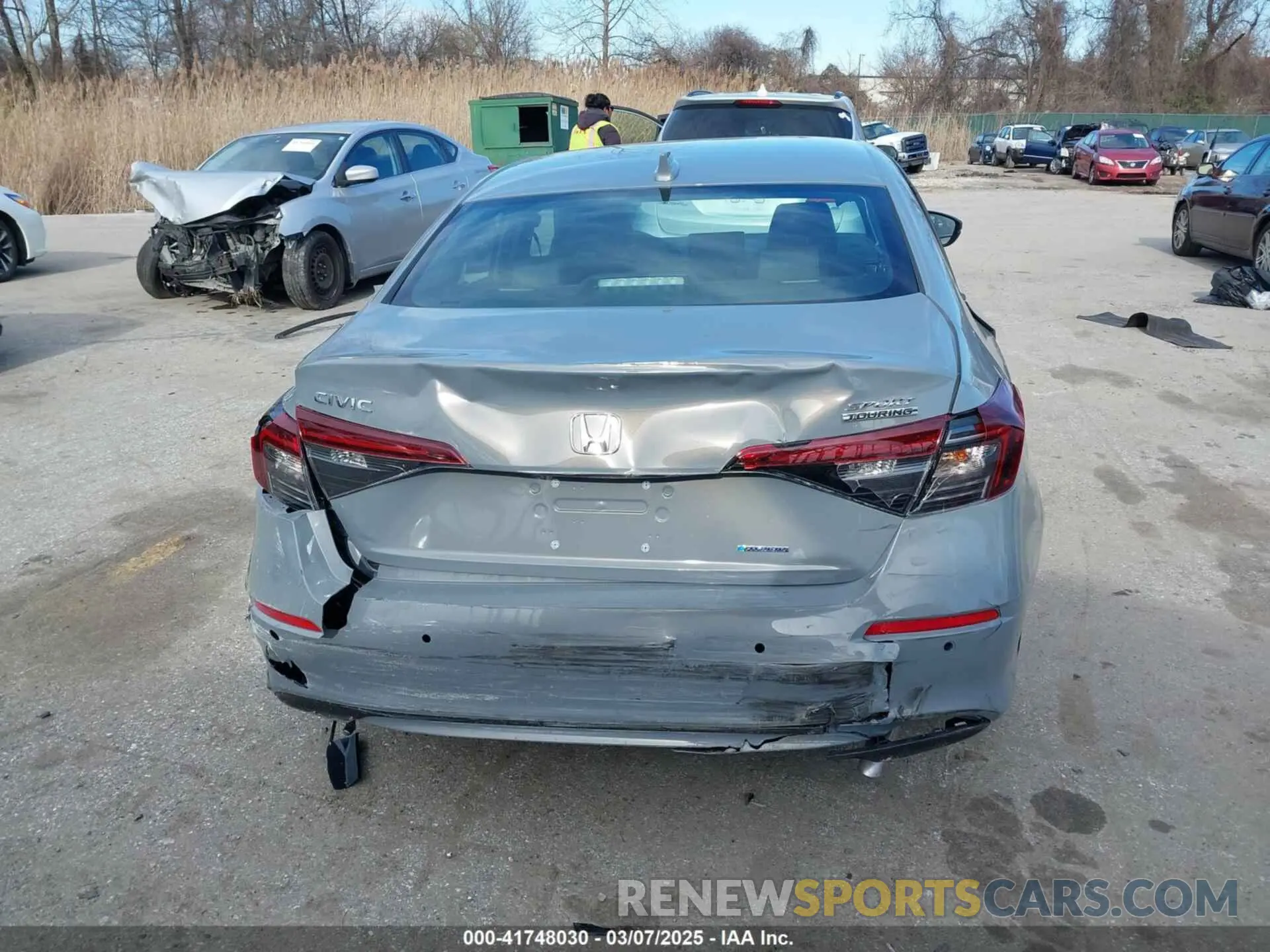 16 Photograph of a damaged car 2HGFE4F87SH325177 HONDA CIVIC  HYBRID 2025