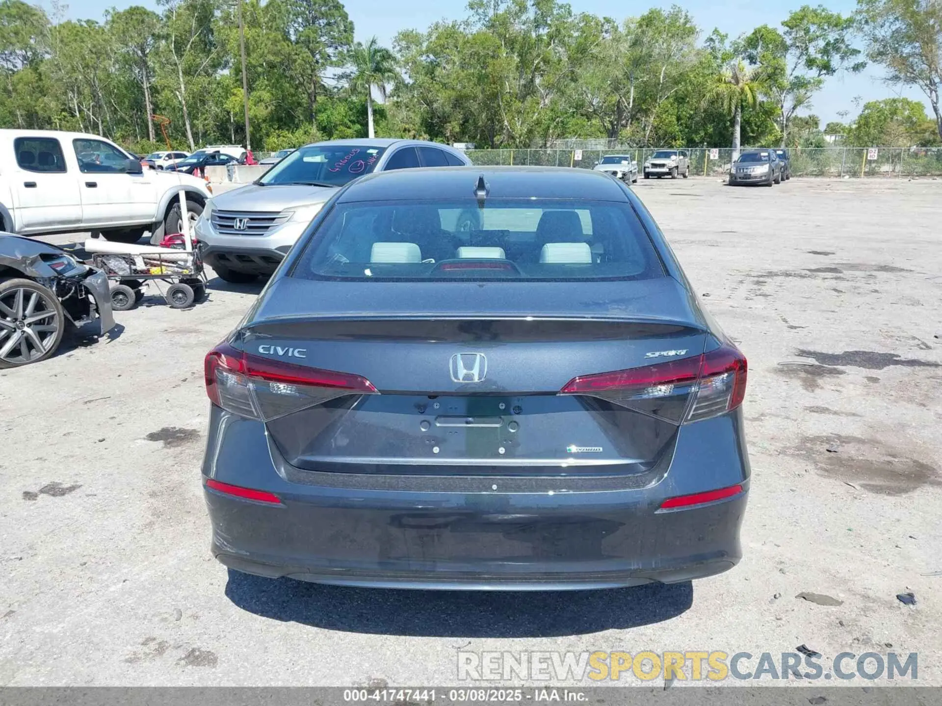 15 Photograph of a damaged car 2HGFE4F87SH329326 HONDA CIVIC  HYBRID 2025