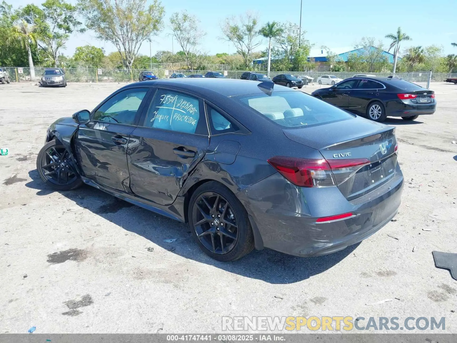 3 Photograph of a damaged car 2HGFE4F87SH329326 HONDA CIVIC  HYBRID 2025