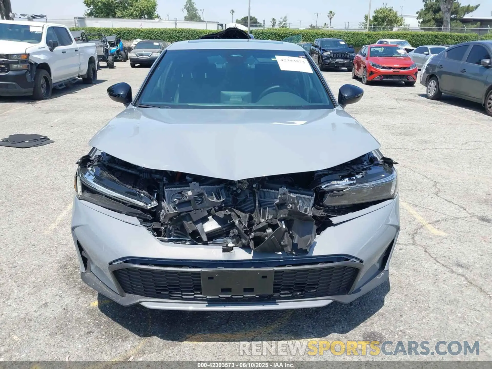 12 Photograph of a damaged car 2HGFE4F87SH332842 HONDA CIVIC HYBRID 2025