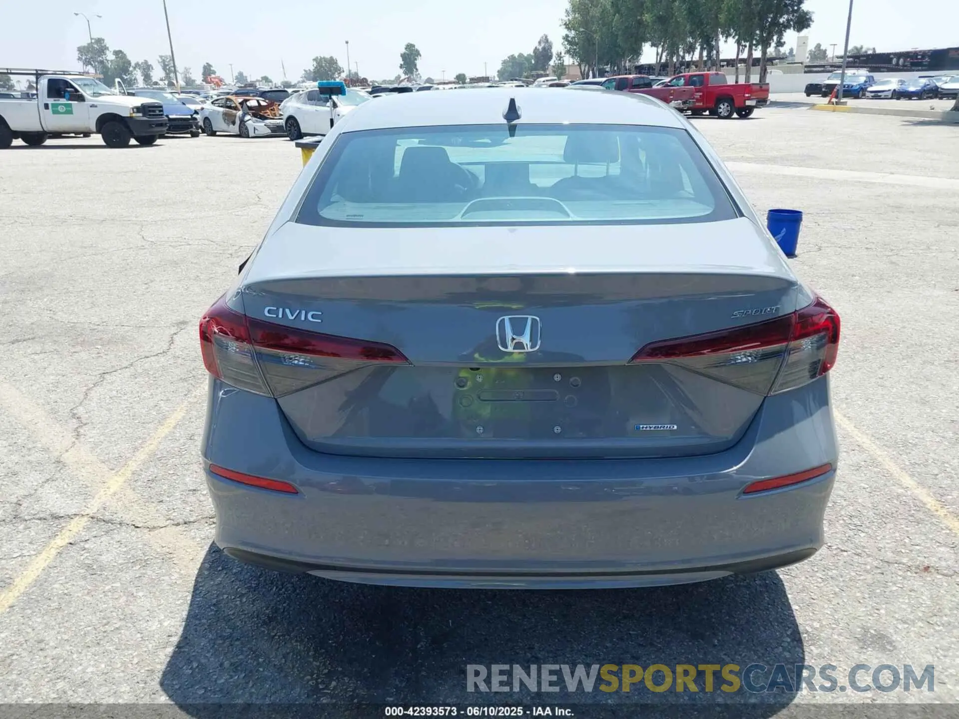 16 Photograph of a damaged car 2HGFE4F87SH332842 HONDA CIVIC HYBRID 2025