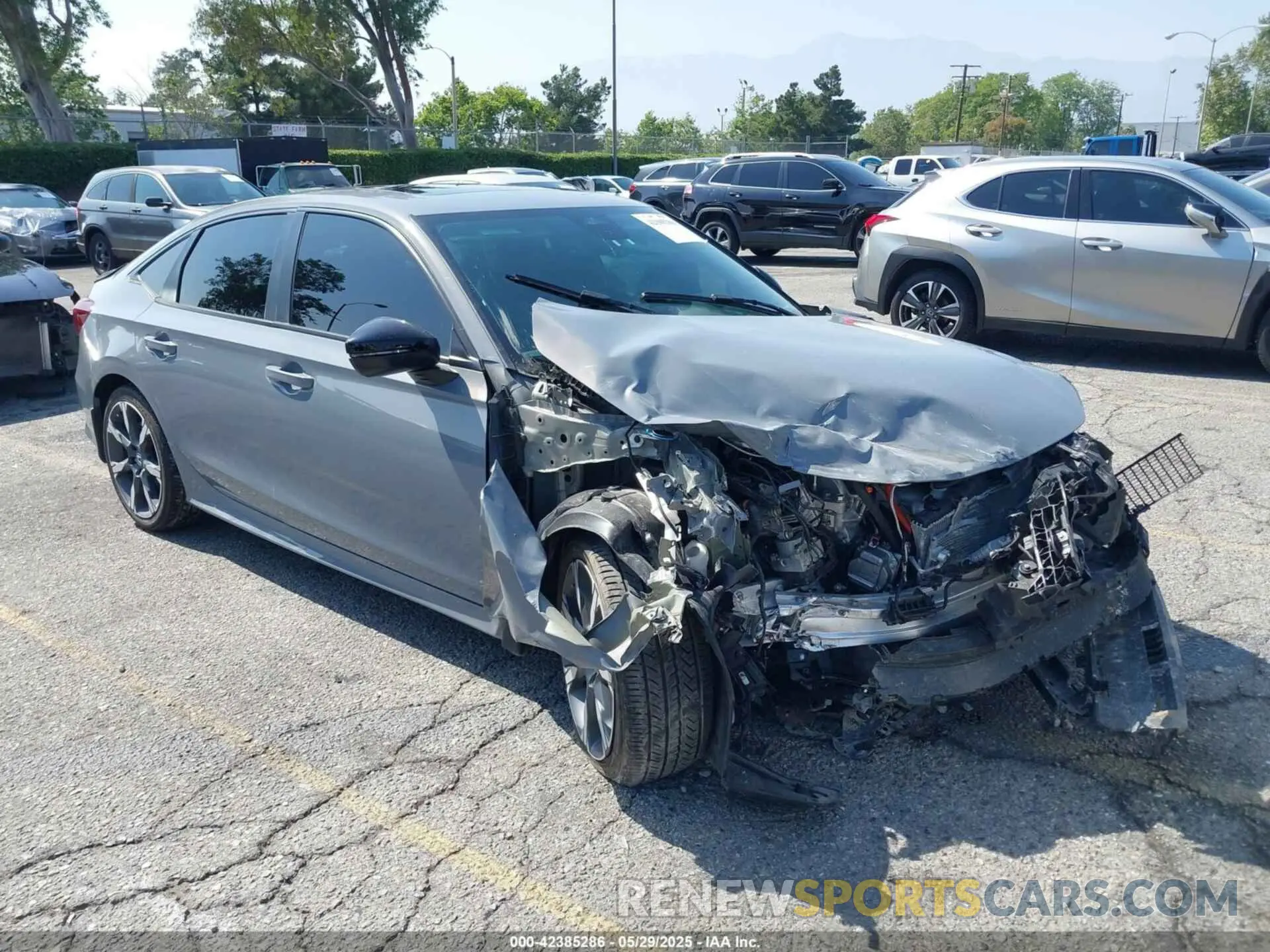 1 Photograph of a damaged car 2HGFE4F88SH302605 HONDA CIVIC HYBRID 2025