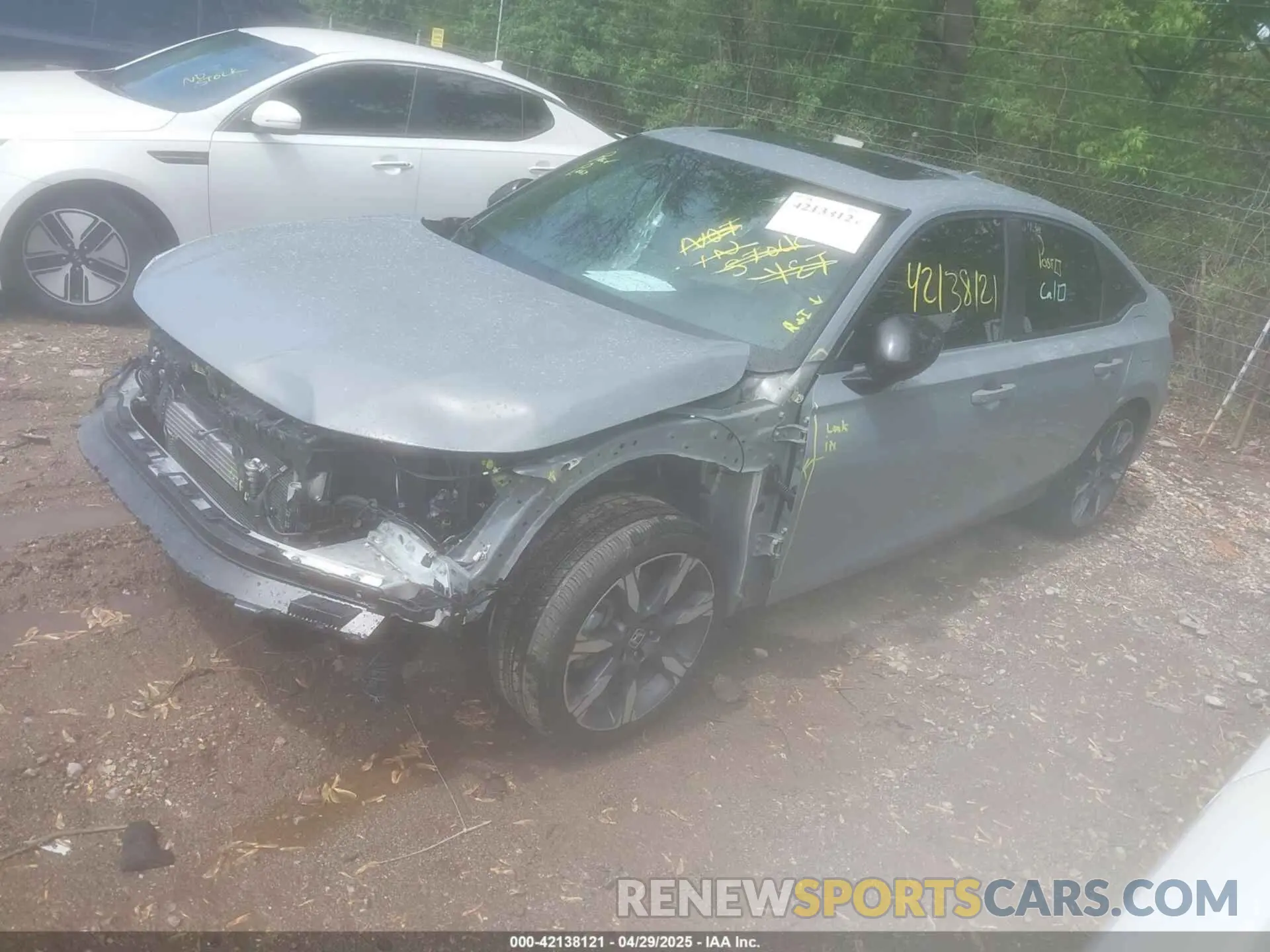 2 Photograph of a damaged car 2HGFE4F88SH314463 HONDA CIVIC  HYBRID 2025