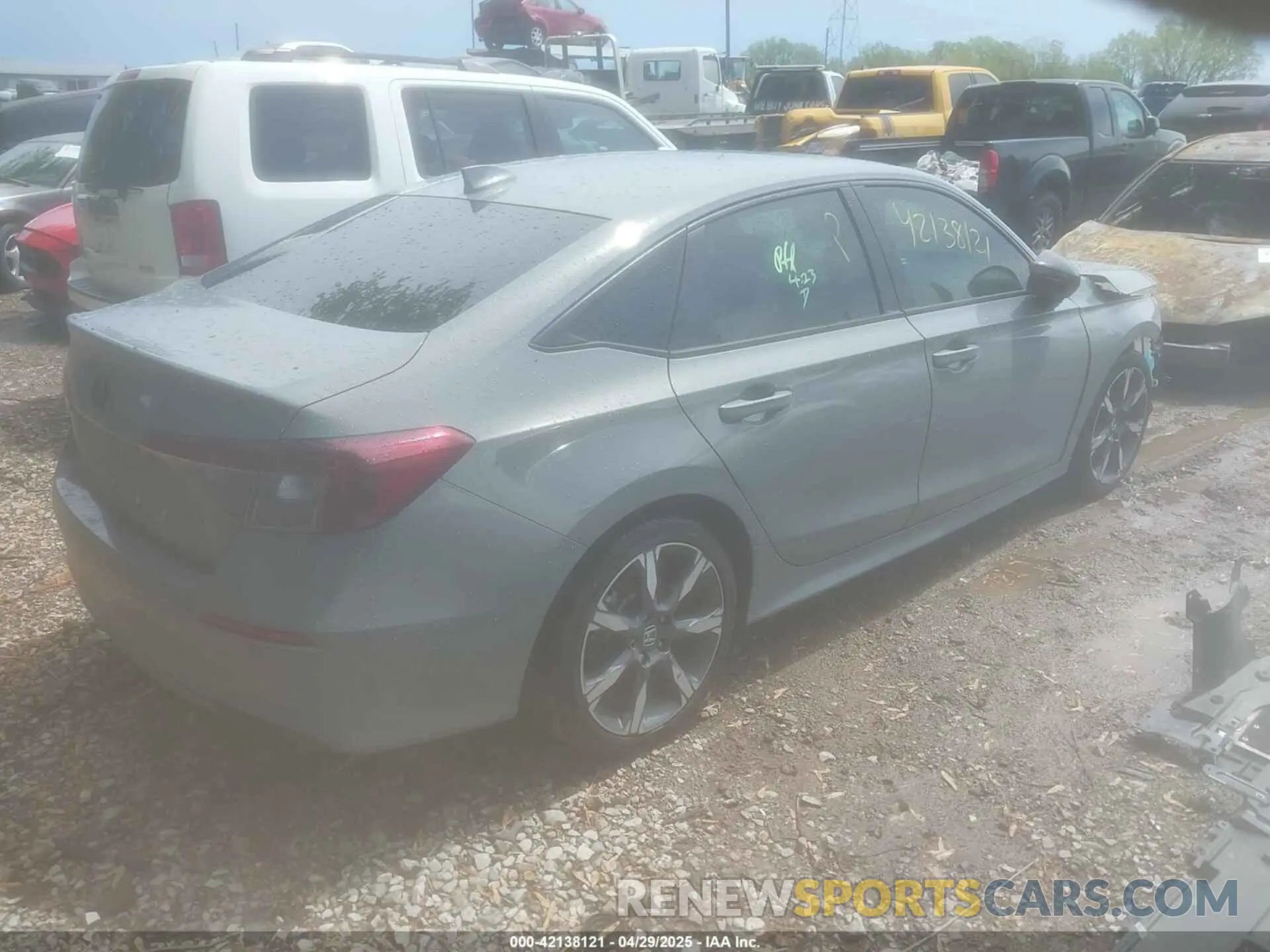 4 Photograph of a damaged car 2HGFE4F88SH314463 HONDA CIVIC  HYBRID 2025