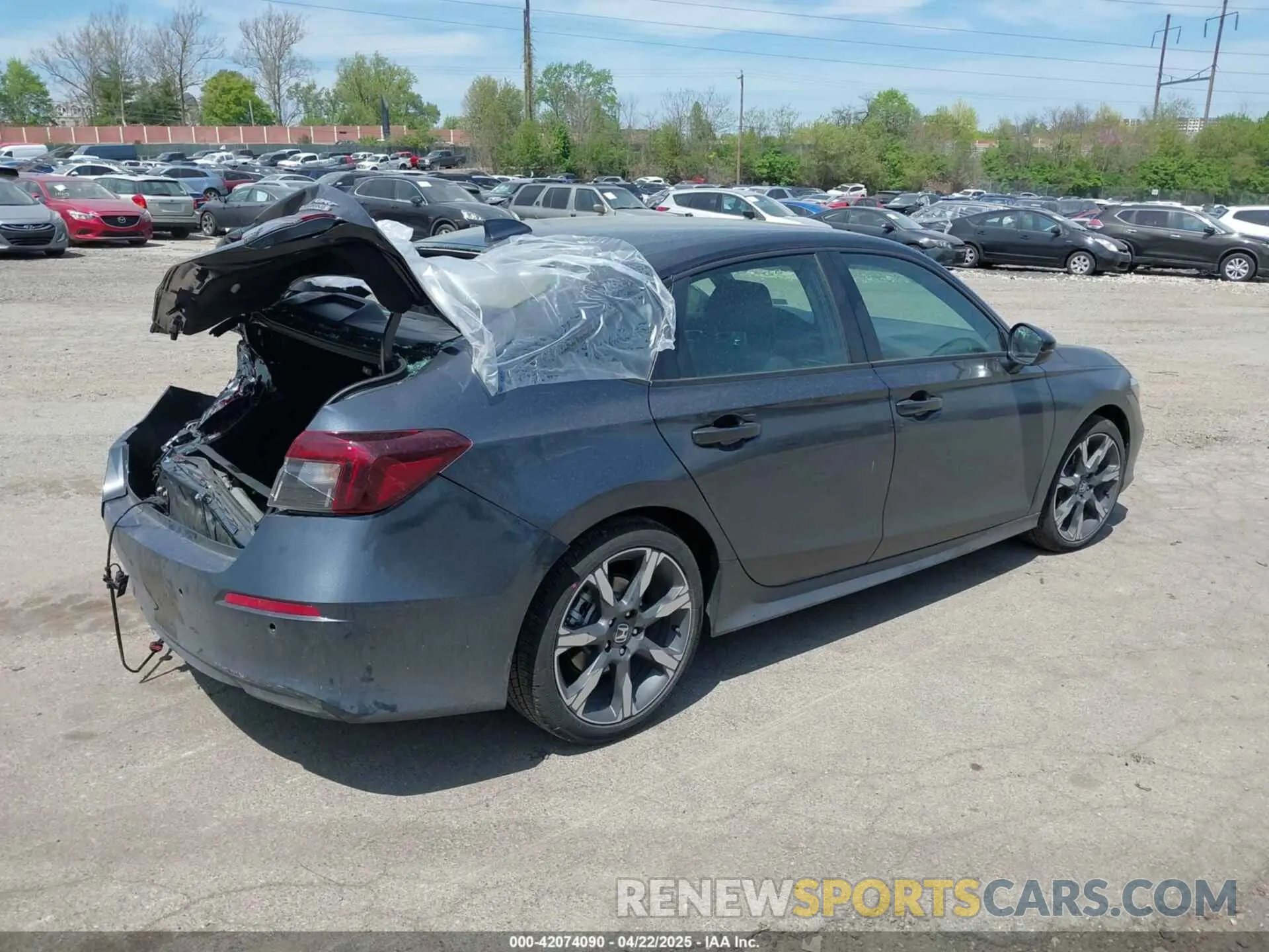 4 Photograph of a damaged car 2HGFE4F88SH321817 HONDA CIVIC  HYBRID 2025