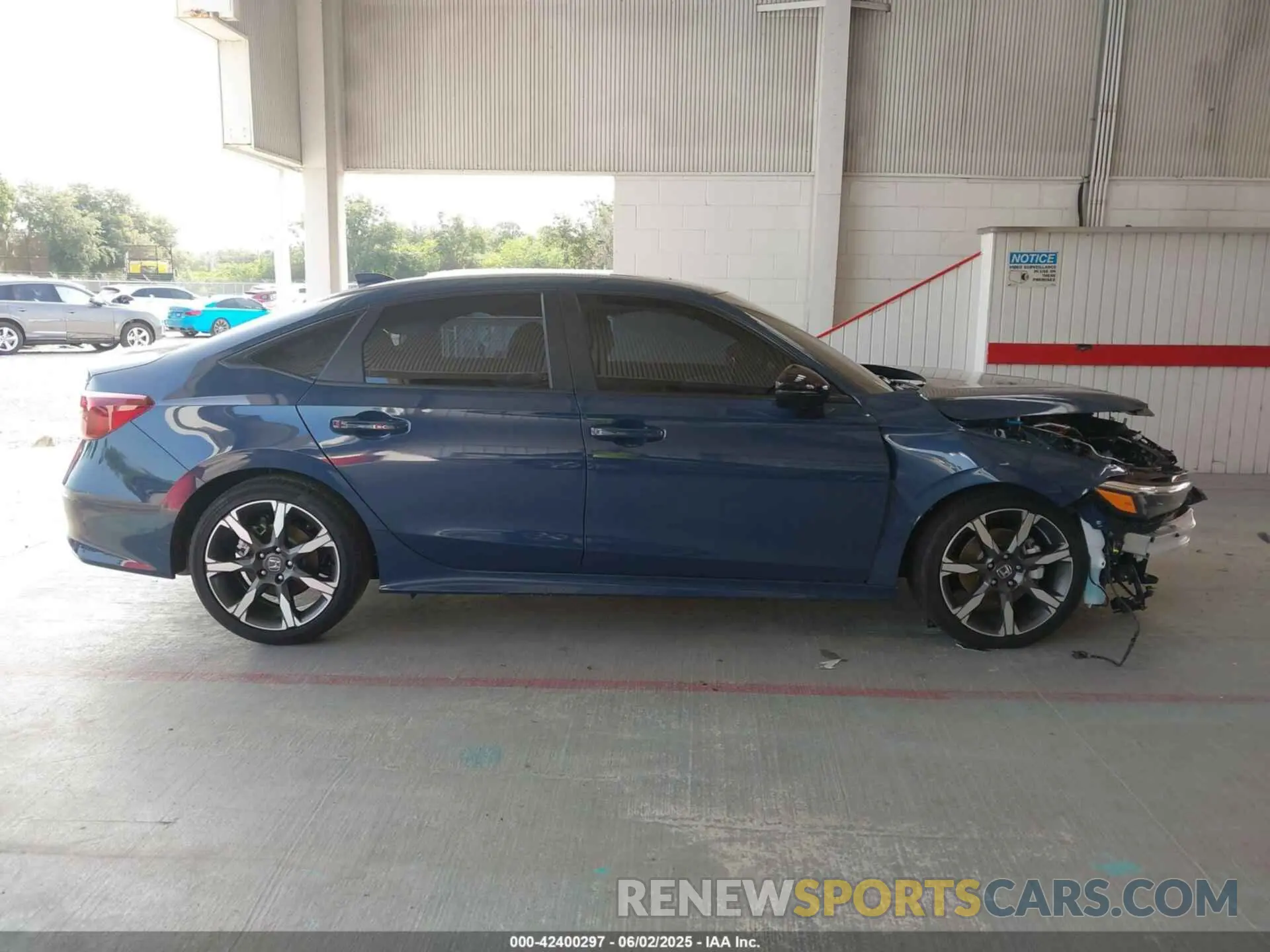 14 Photograph of a damaged car 2HGFE4F88SH323258 HONDA CIVIC HYBRID 2025