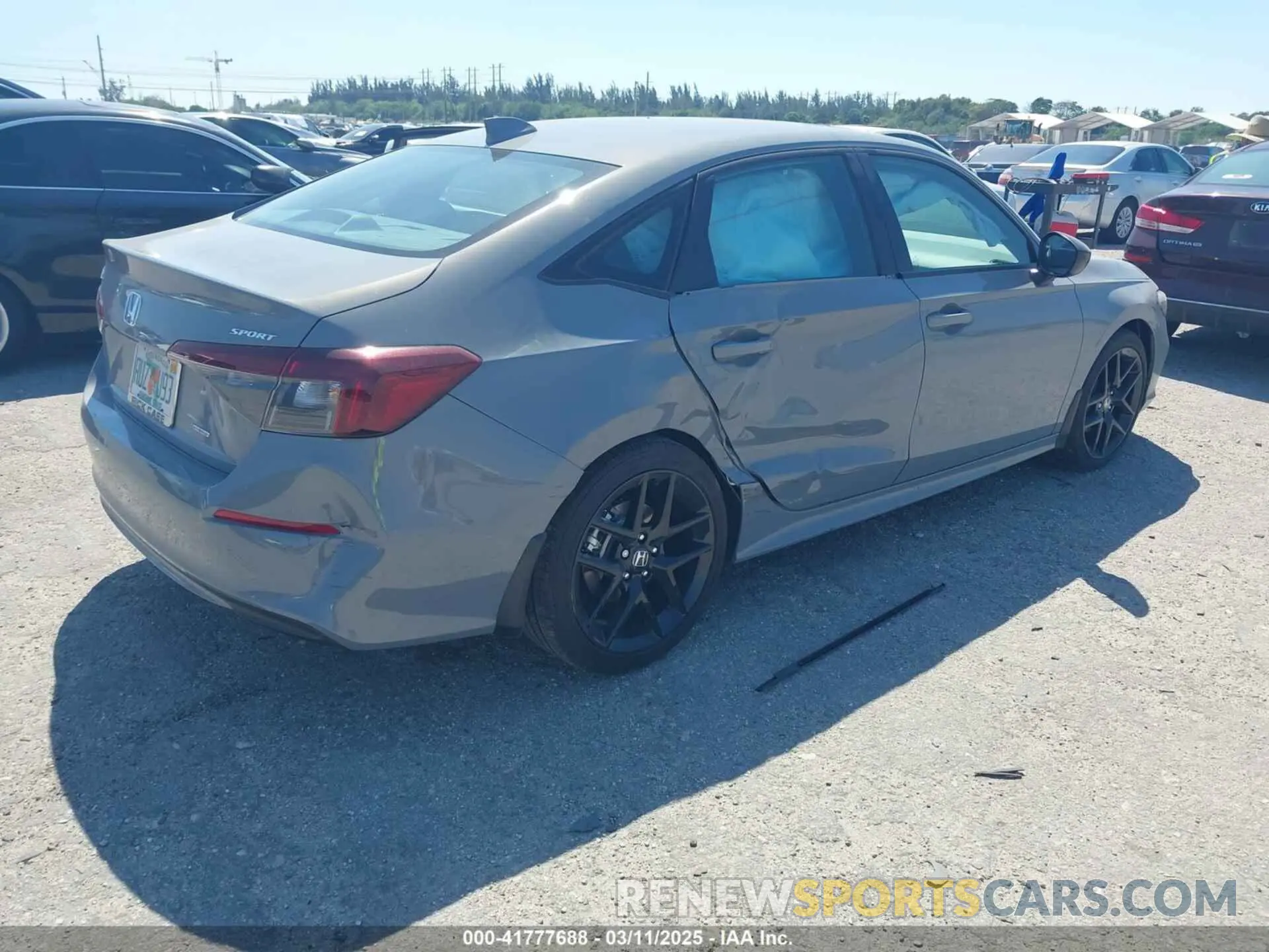 4 Photograph of a damaged car 2HGFE4F88SH323759 HONDA CIVIC  HYBRID 2025