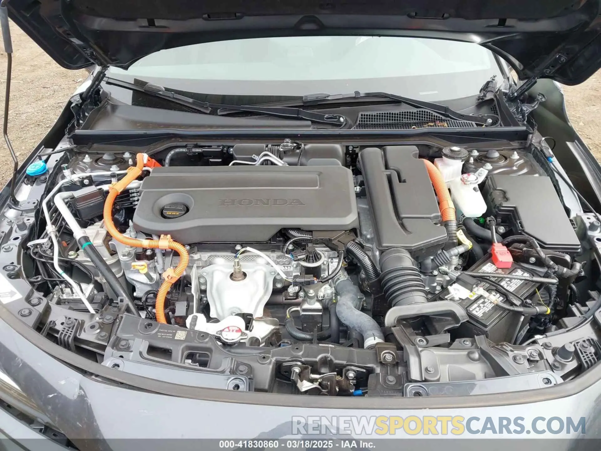 10 Photograph of a damaged car 2HGFE4F89SH306033 HONDA CIVIC  HYBRID 2025
