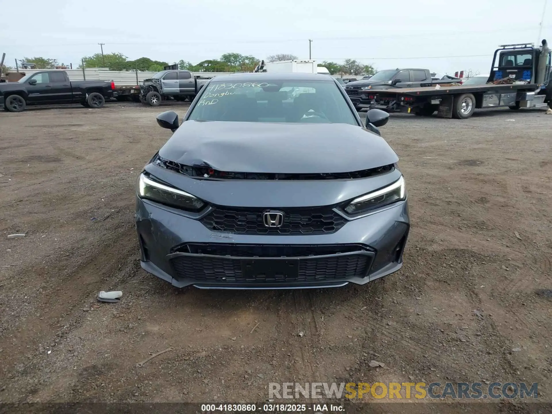 12 Photograph of a damaged car 2HGFE4F89SH306033 HONDA CIVIC  HYBRID 2025