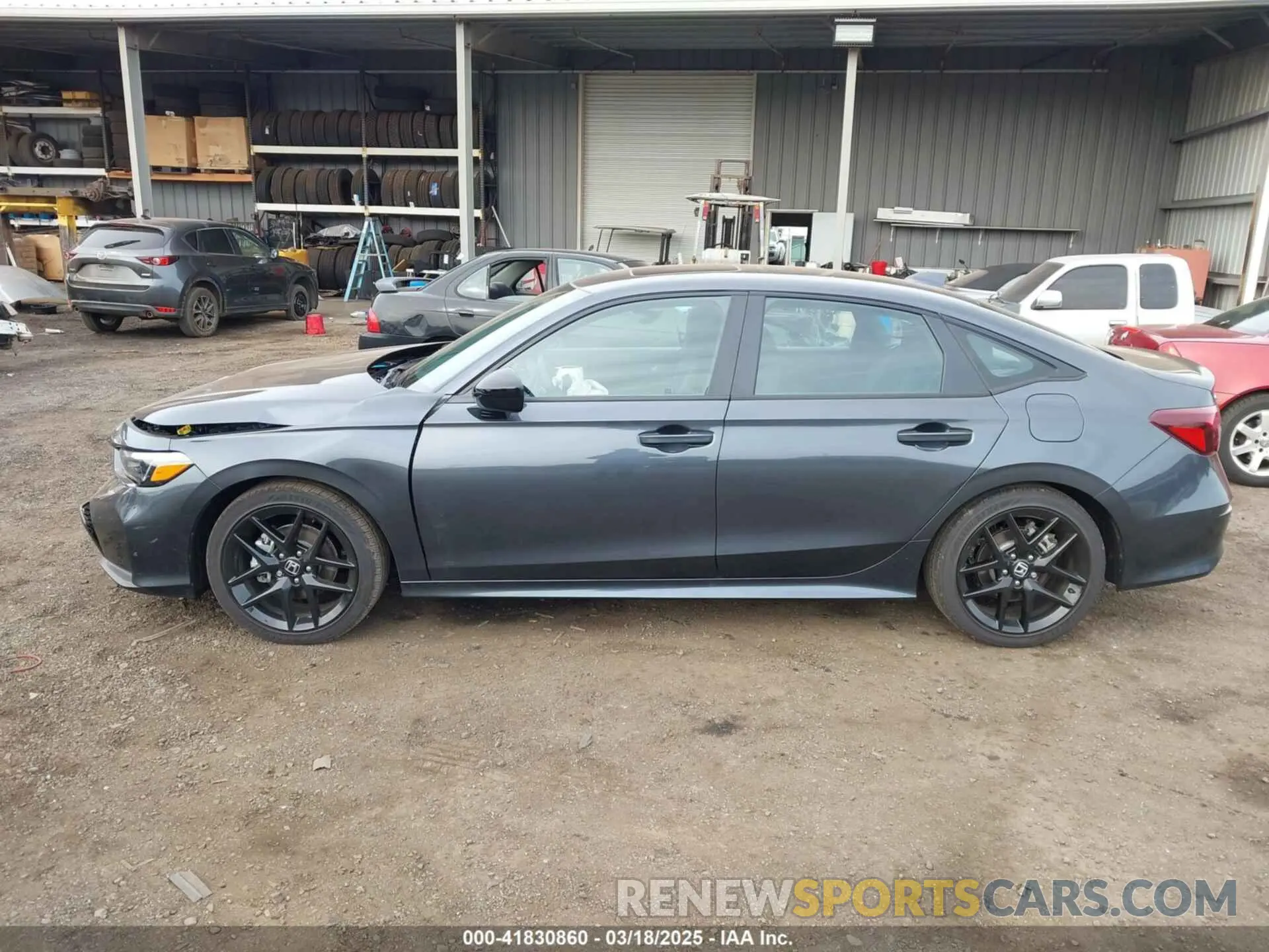 14 Photograph of a damaged car 2HGFE4F89SH306033 HONDA CIVIC  HYBRID 2025