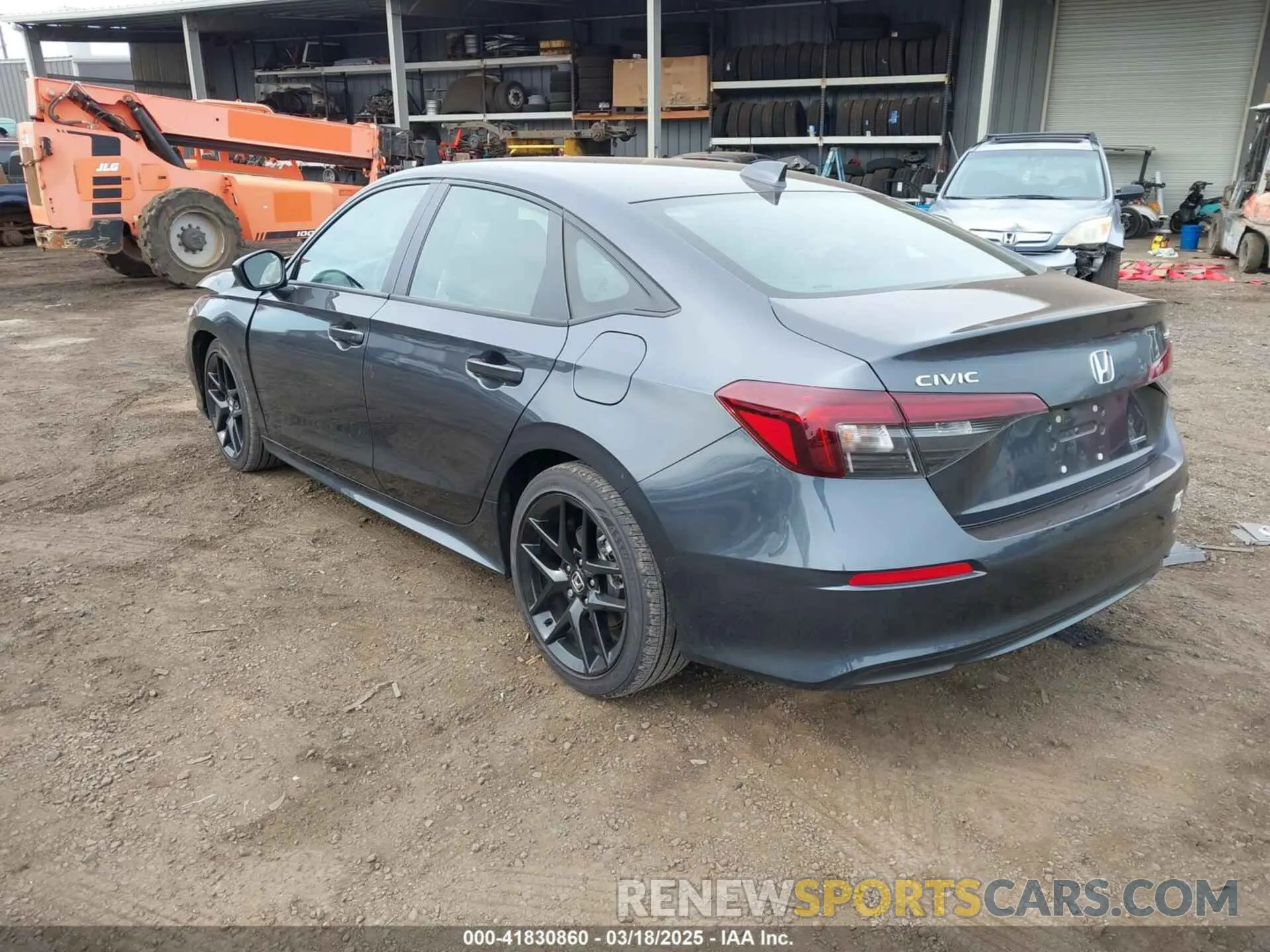 3 Photograph of a damaged car 2HGFE4F89SH306033 HONDA CIVIC  HYBRID 2025