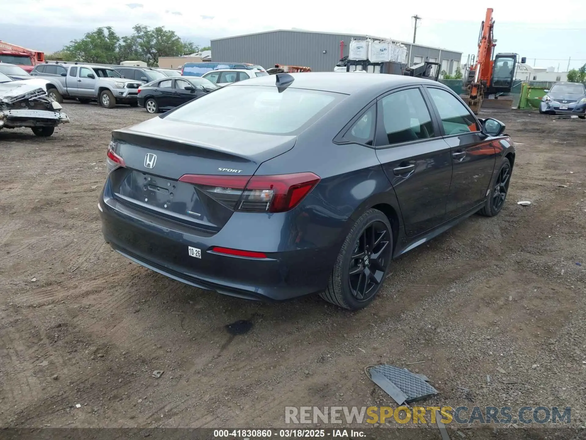 4 Photograph of a damaged car 2HGFE4F89SH306033 HONDA CIVIC  HYBRID 2025