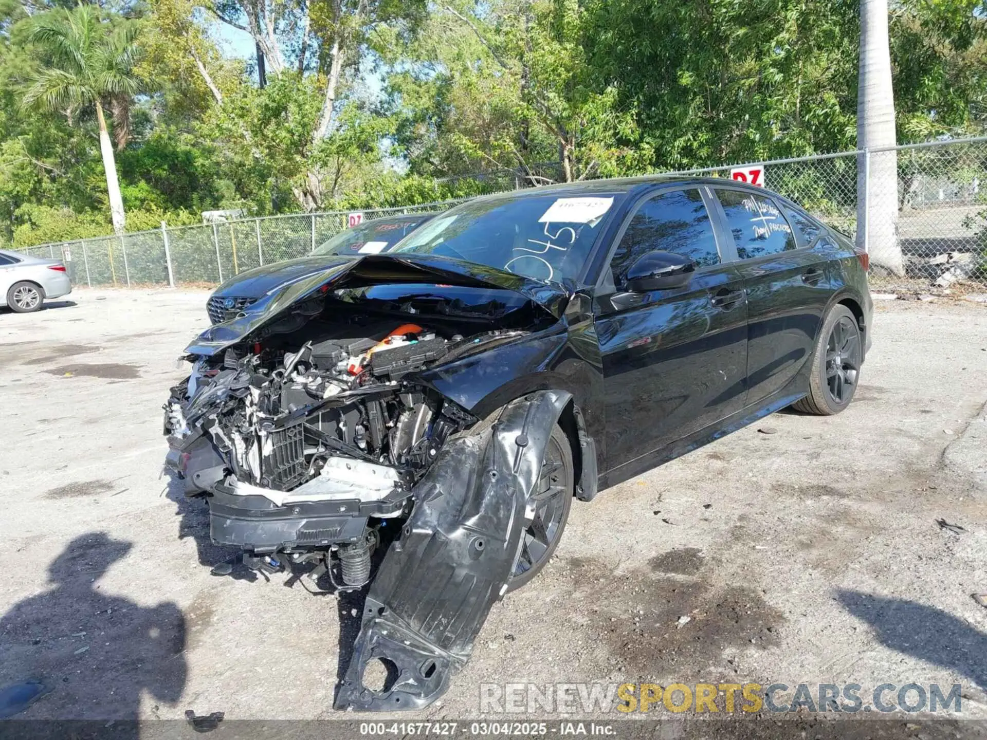 6 Photograph of a damaged car 2HGFE4F89SH310454 HONDA CIVIC  HYBRID 2025