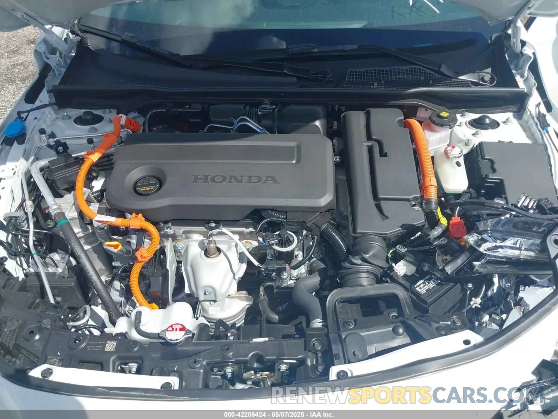 10 Photograph of a damaged car 2HGFE4F89SH323625 HONDA CIVIC HYBRID 2025