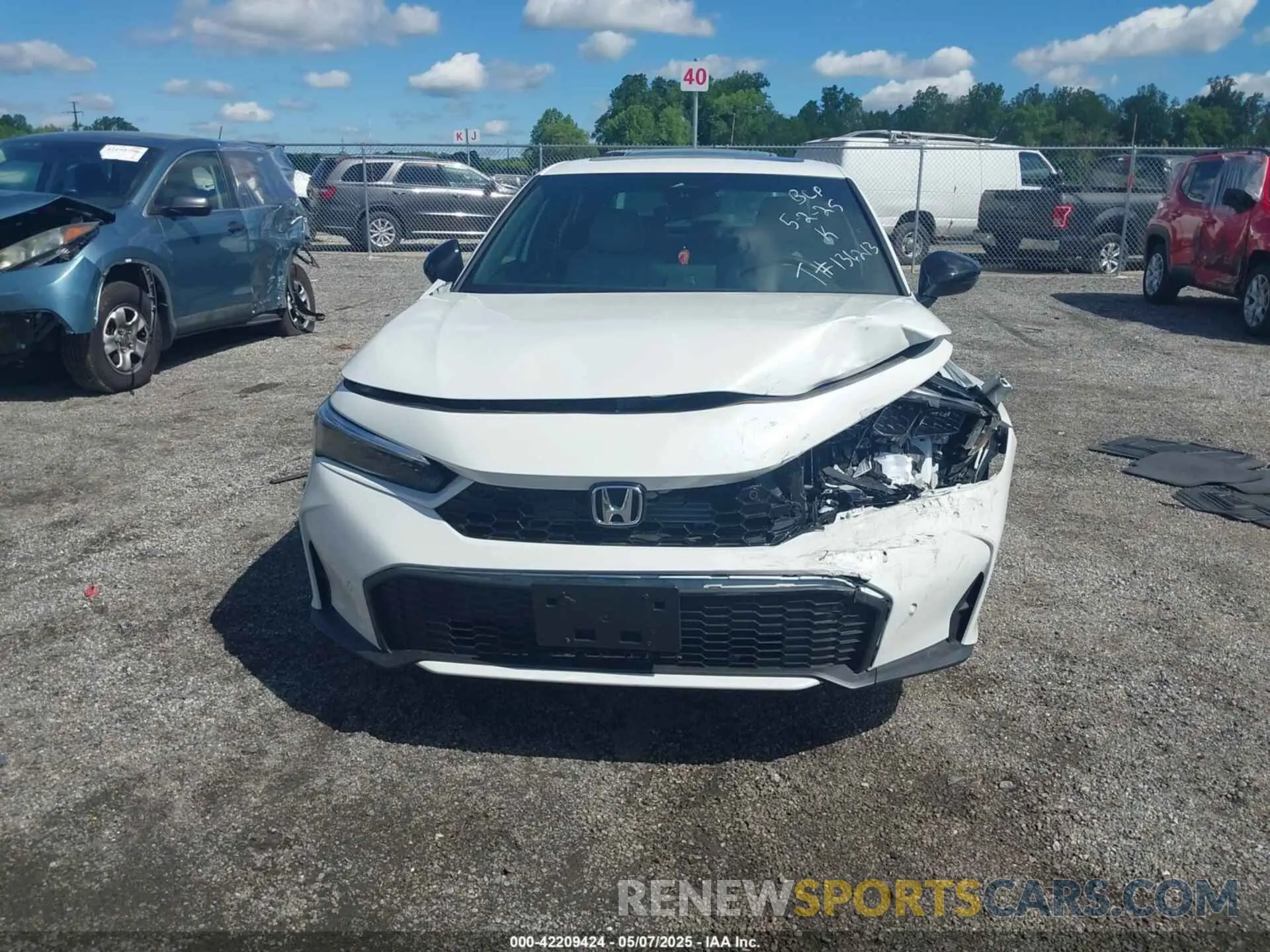 12 Photograph of a damaged car 2HGFE4F89SH323625 HONDA CIVIC HYBRID 2025