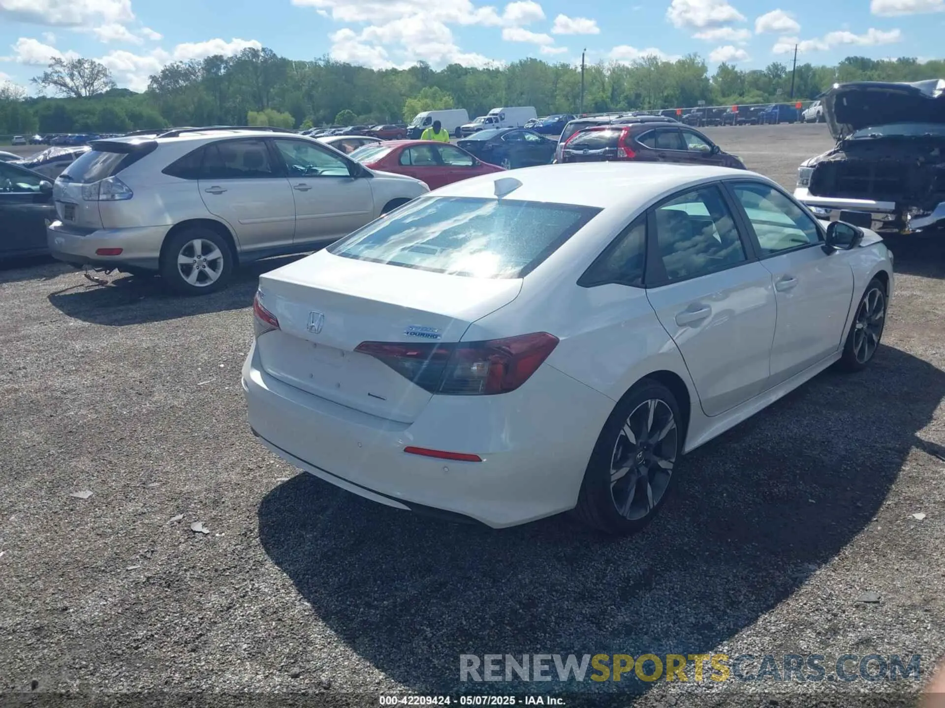 4 Photograph of a damaged car 2HGFE4F89SH323625 HONDA CIVIC HYBRID 2025