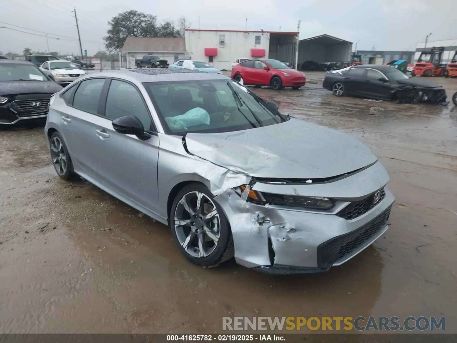 1 Photograph of a damaged car 2HGFE4F89SH323964 HONDA CIVIC  HYBRID 2025