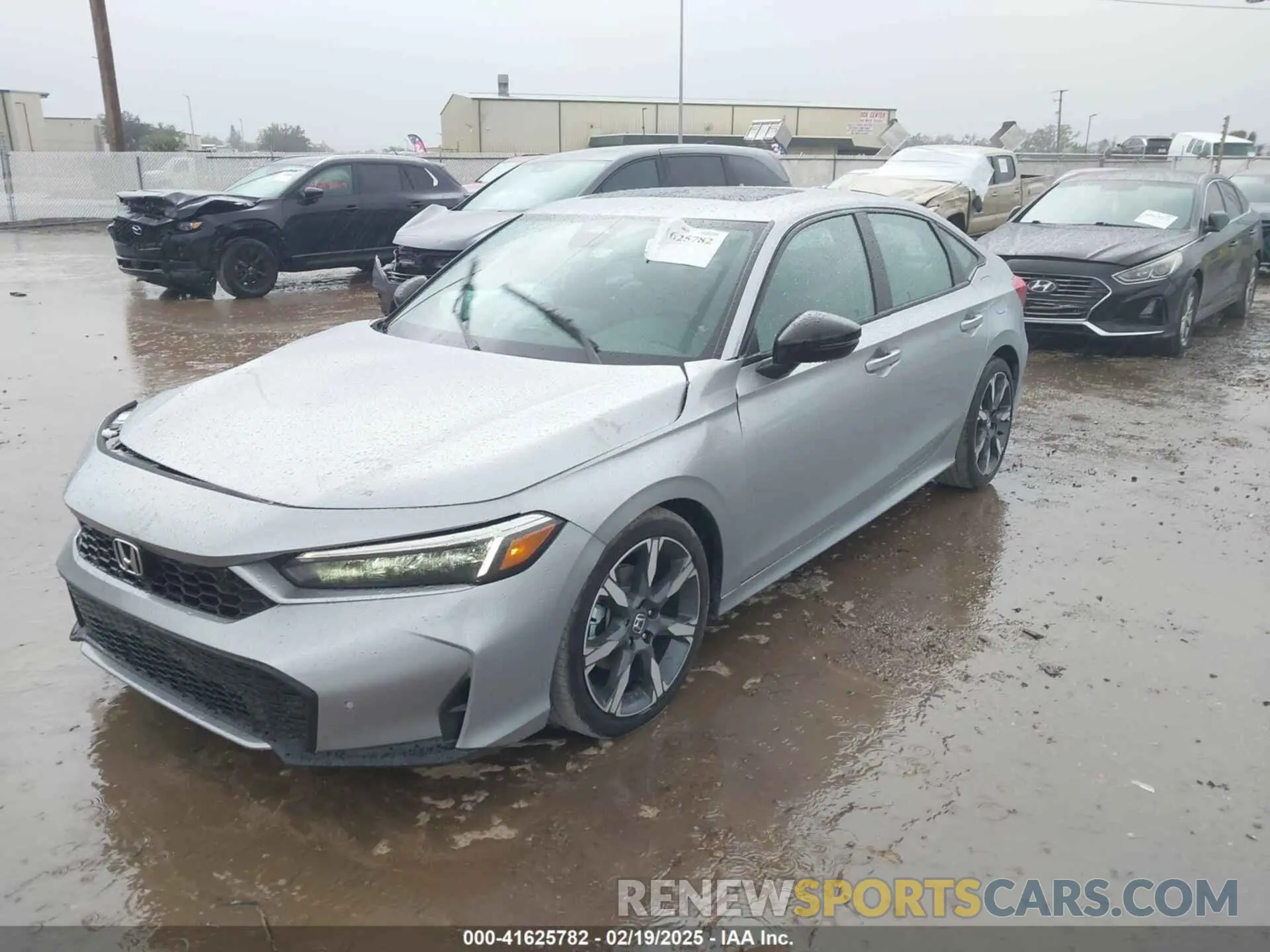 2 Photograph of a damaged car 2HGFE4F89SH323964 HONDA CIVIC  HYBRID 2025